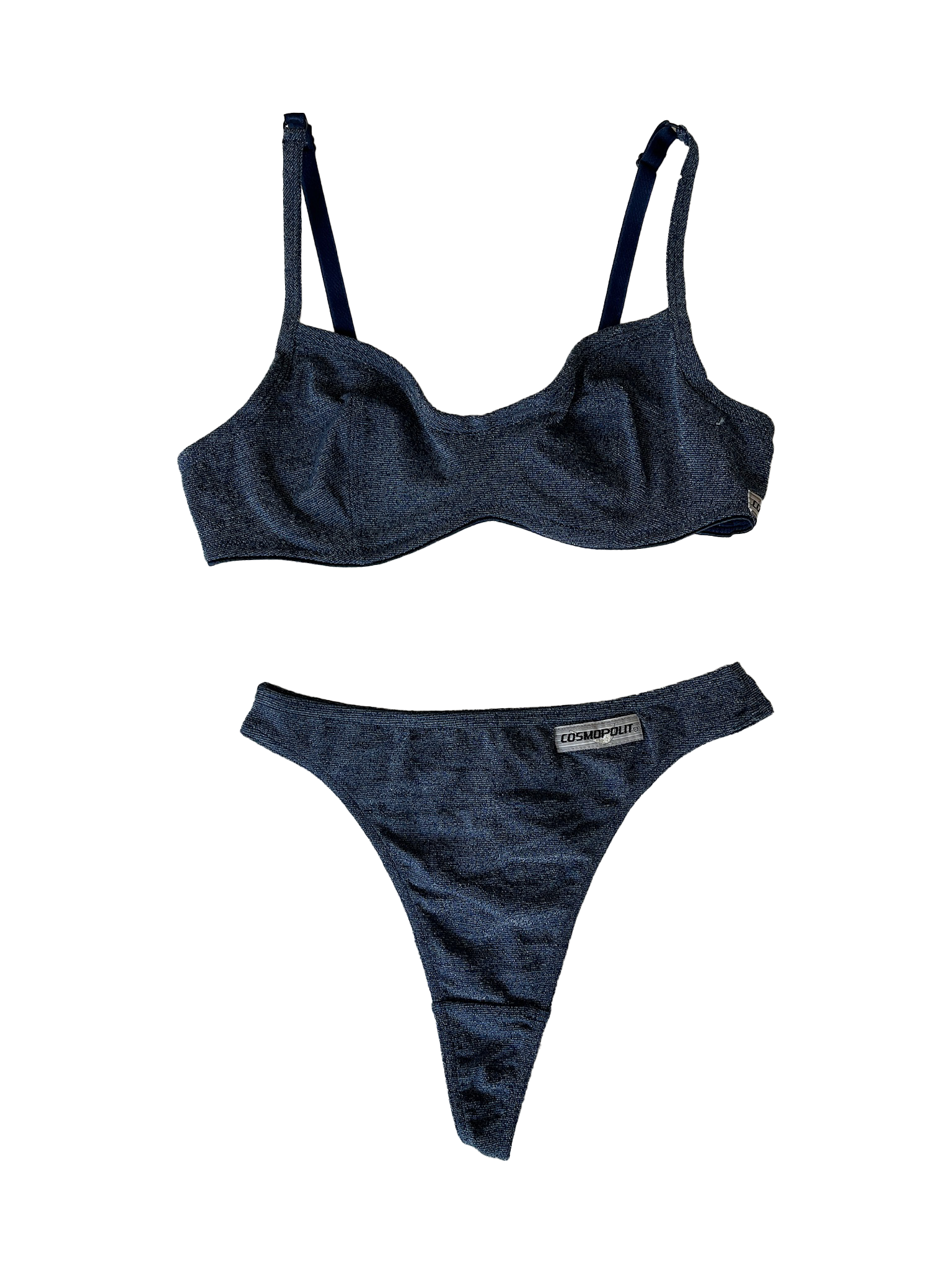 Sudtrikot Deadstock Bikini - Denim