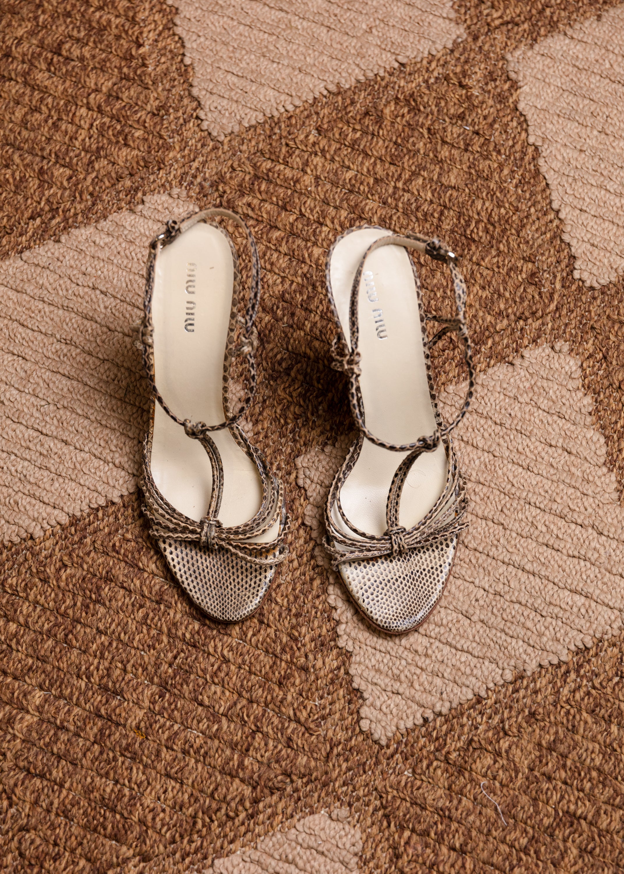 Miu Miu Wedges - Snake