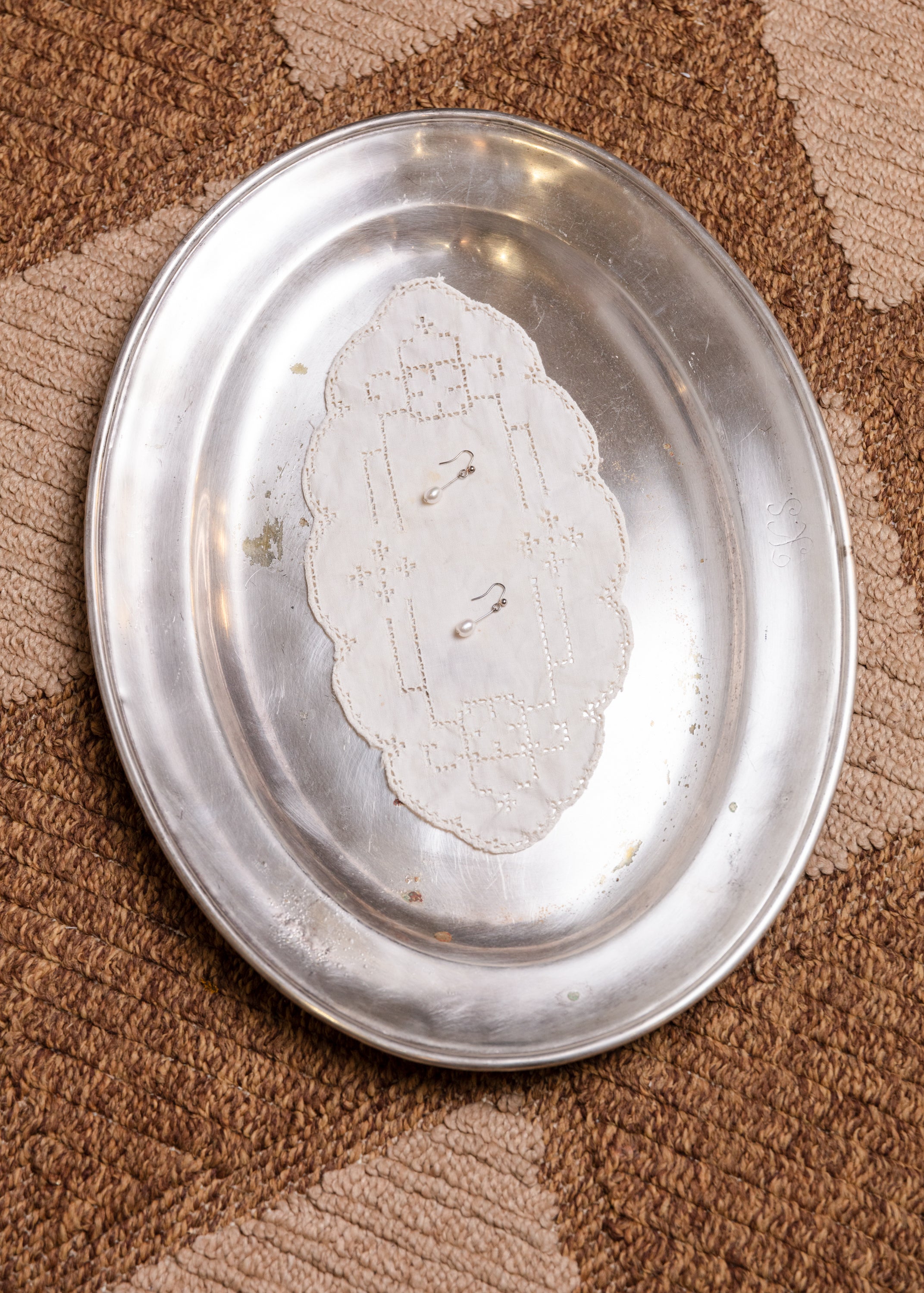 Mini Pearl Drop Earrings