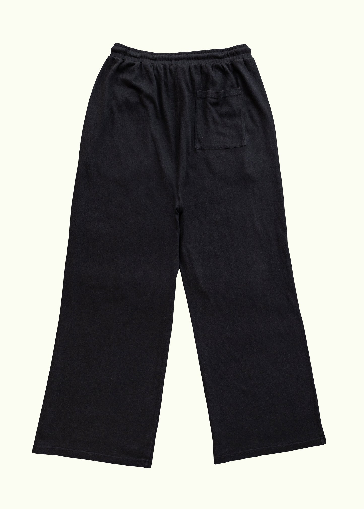 Buddy Hemp Goods Tee Pants Black Flatlay Back