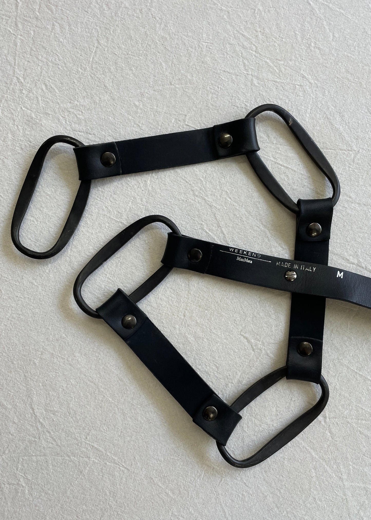 Max Mara Harness Belt - Black