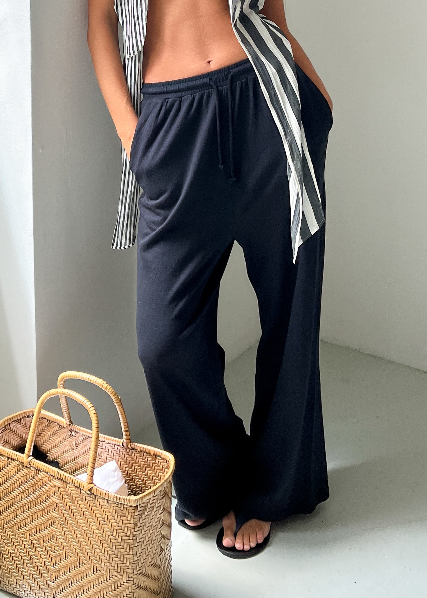 Buddy Tee Pants - Black