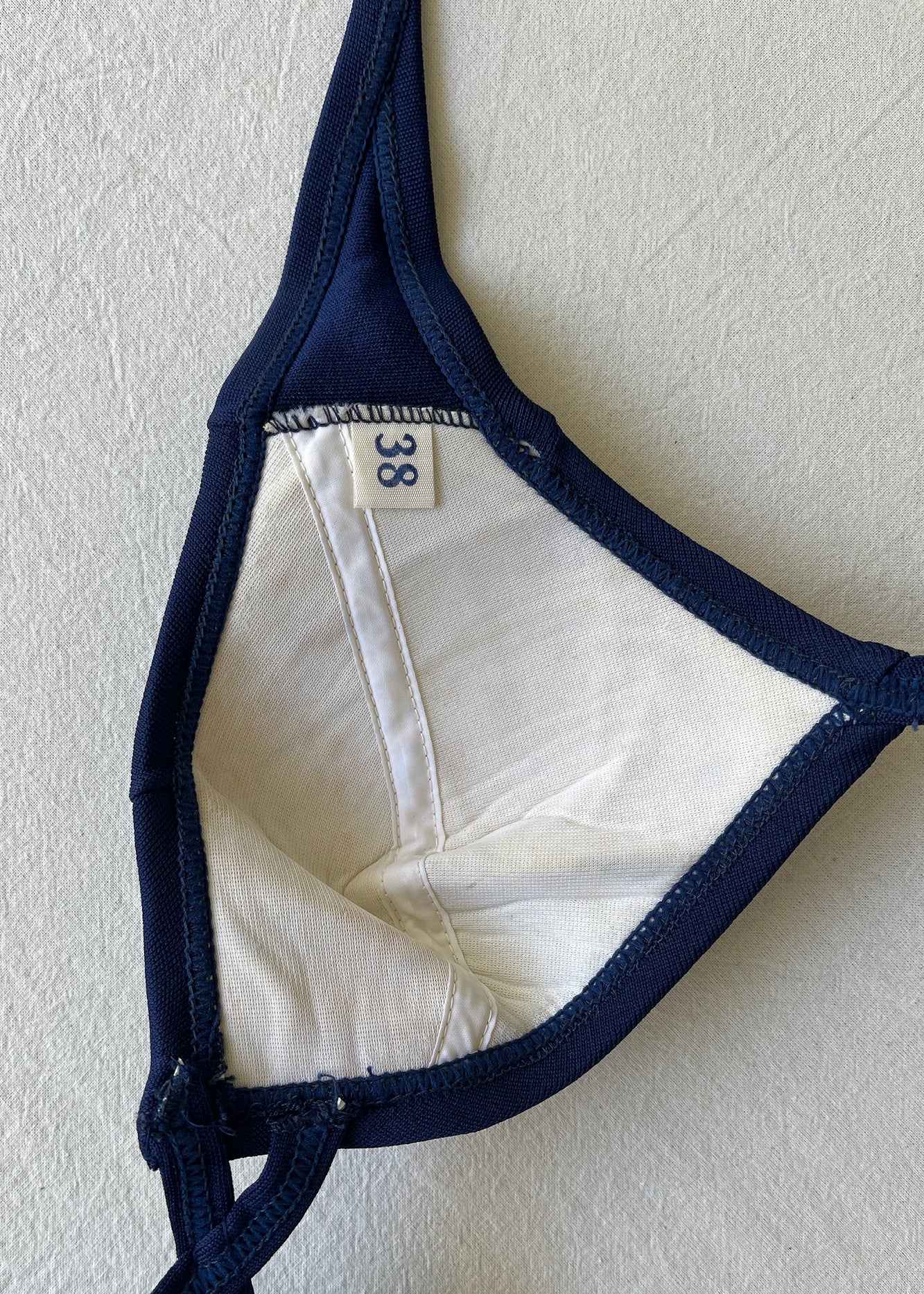 Happy Days 70's Bikini - Navy/Gold
