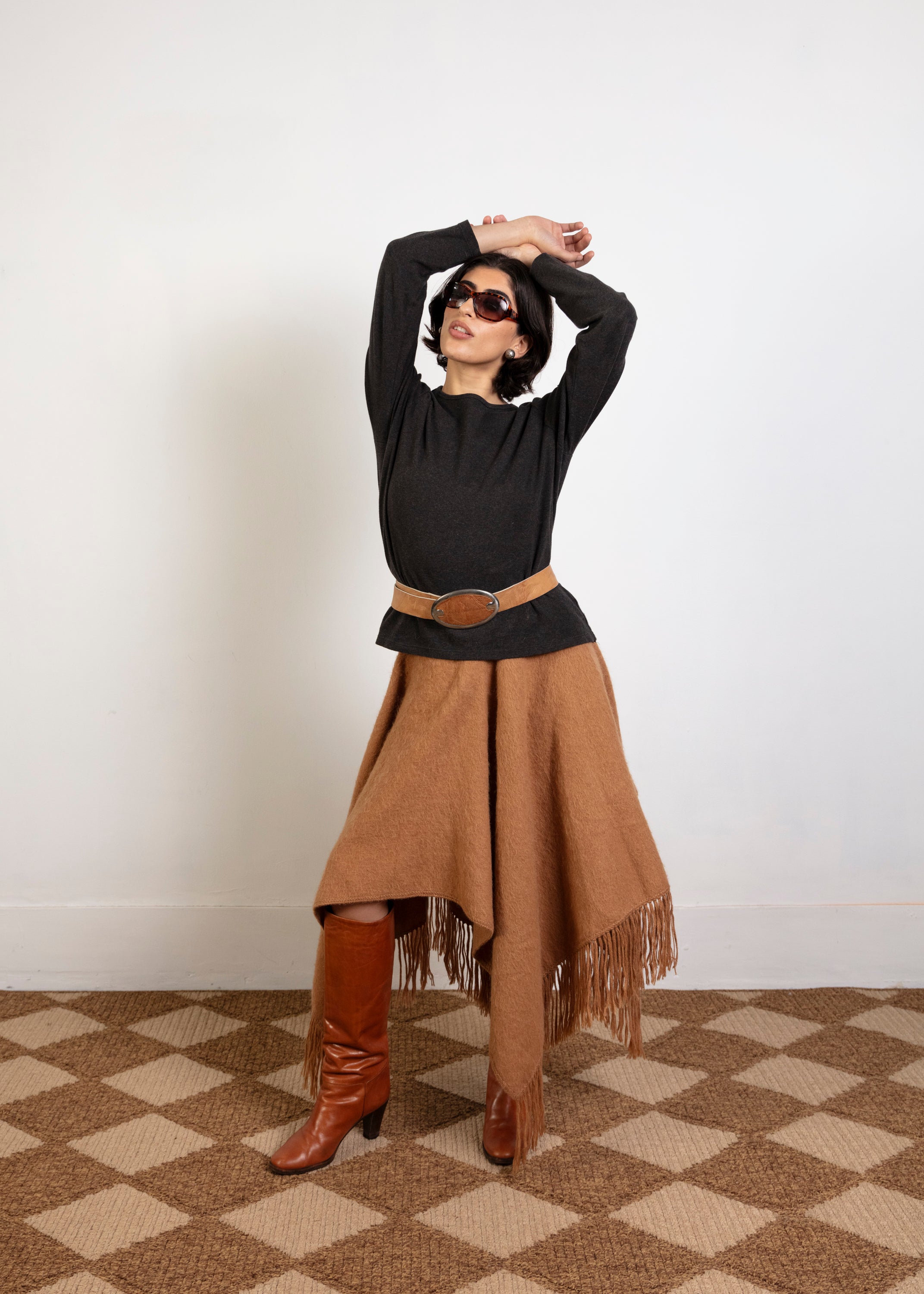 Zuin Heeled Boots - Brown