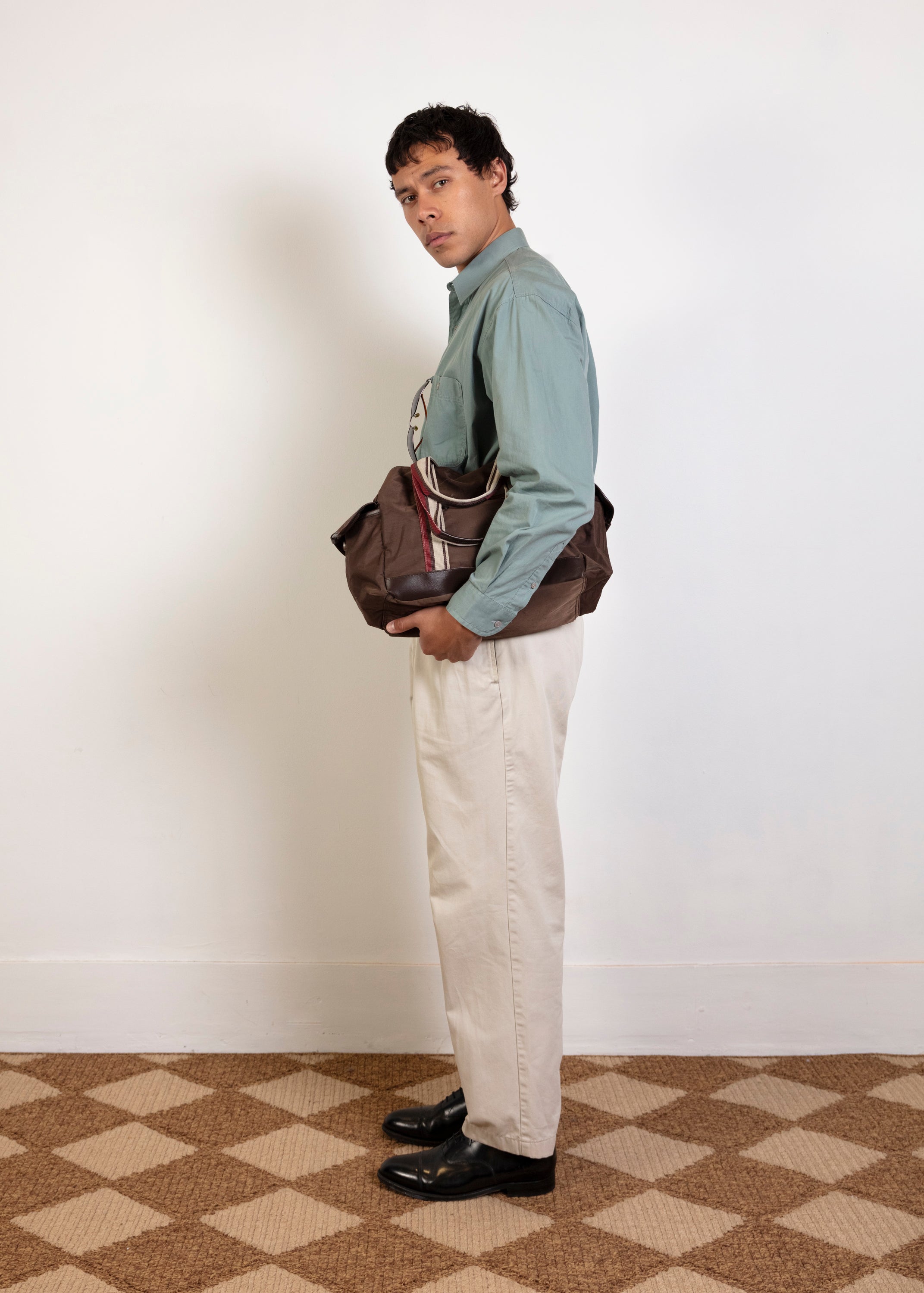 Polo Pleated Trousers - Cream