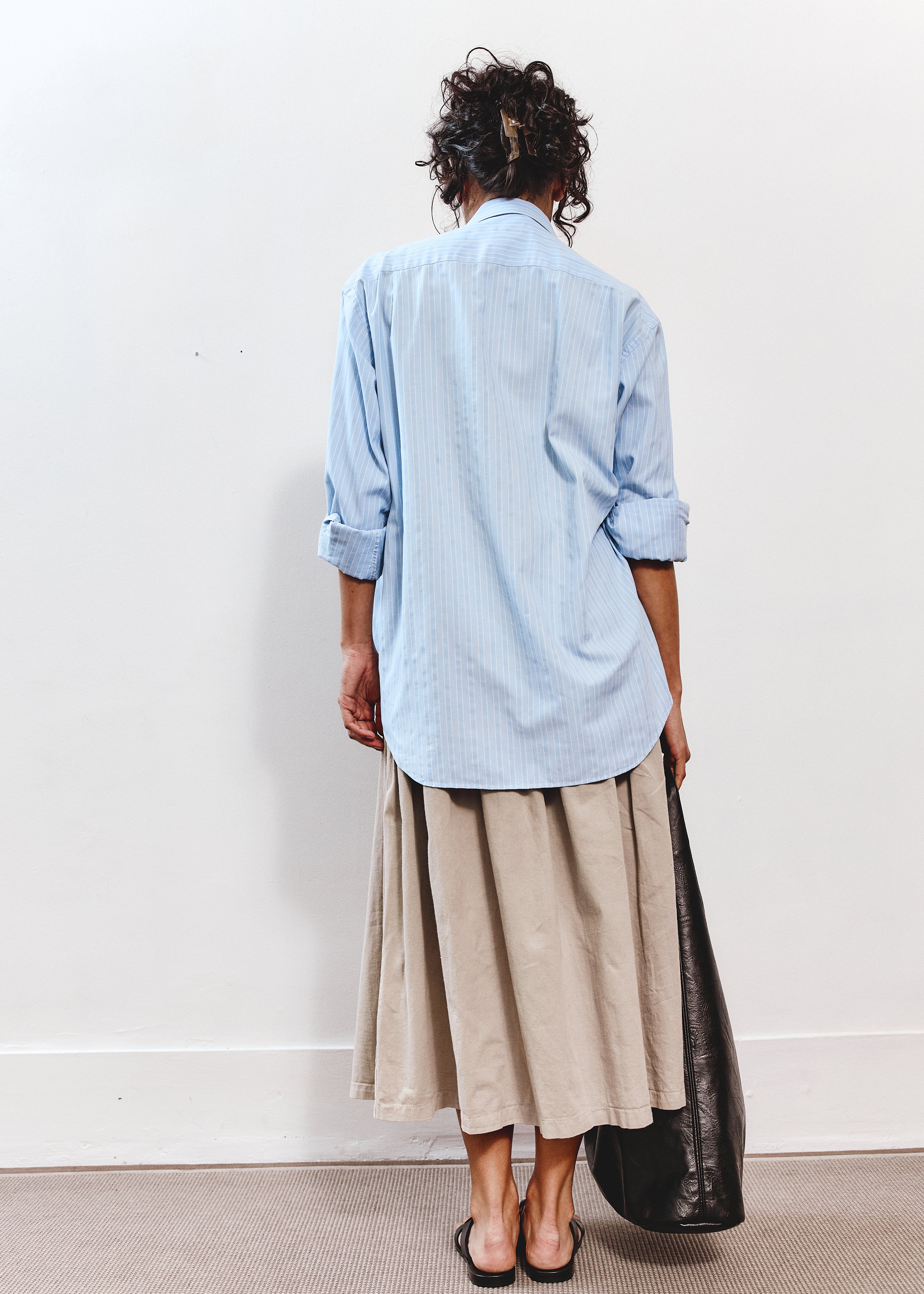 Feraud Button Down - Blue/White Stripe