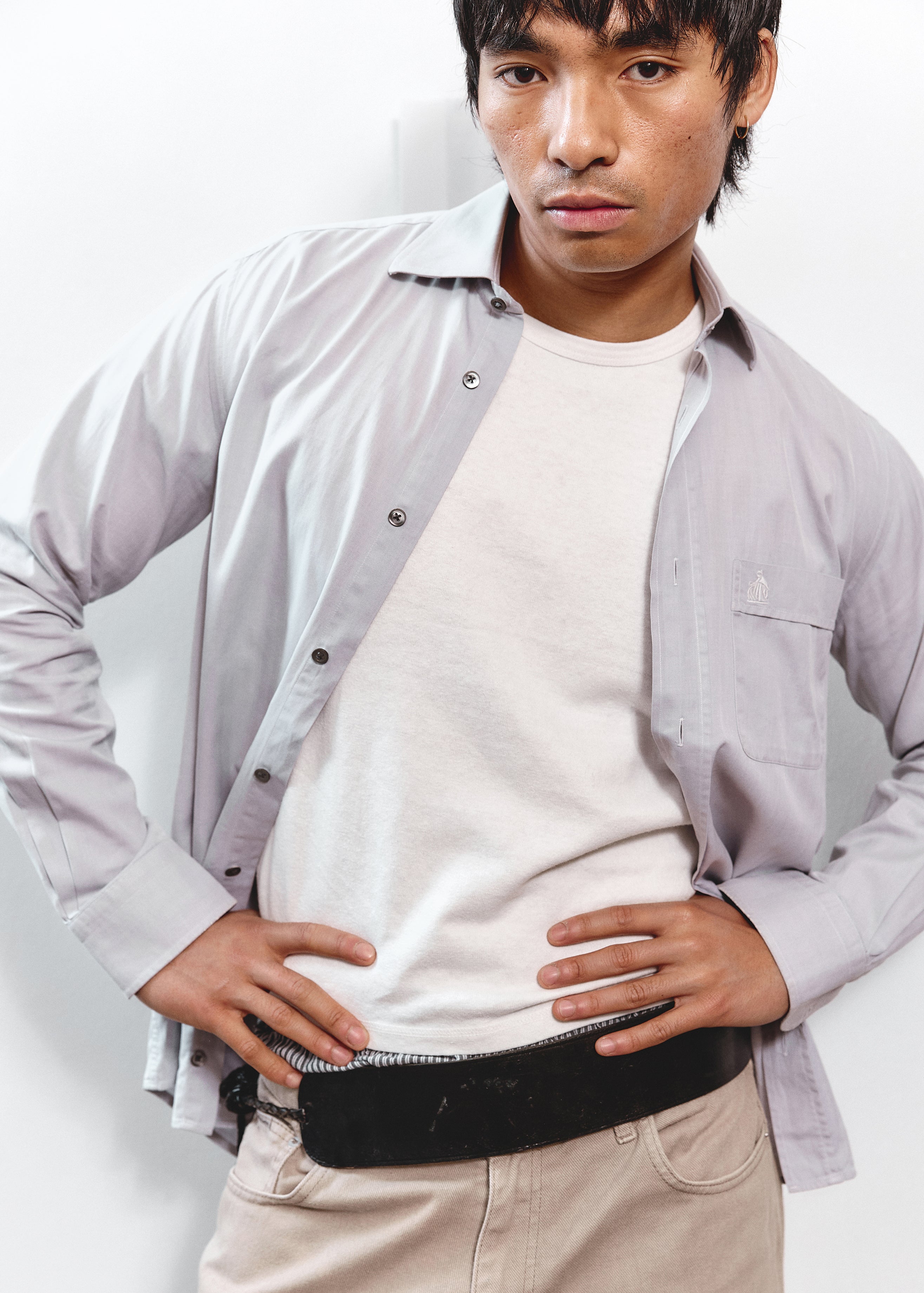 Lanvin Button Down - Light Blue