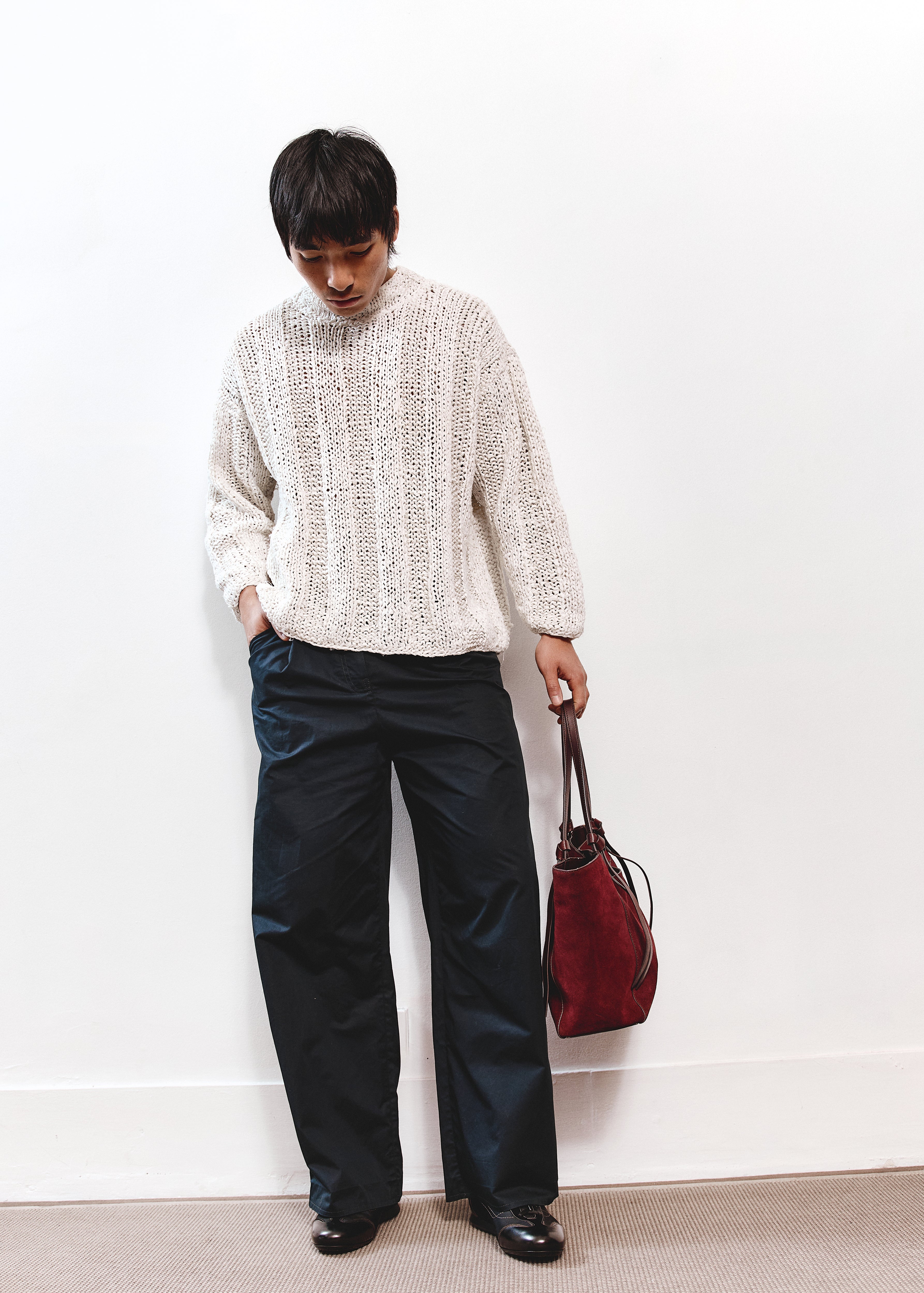 Ping Pong Knit - Cream