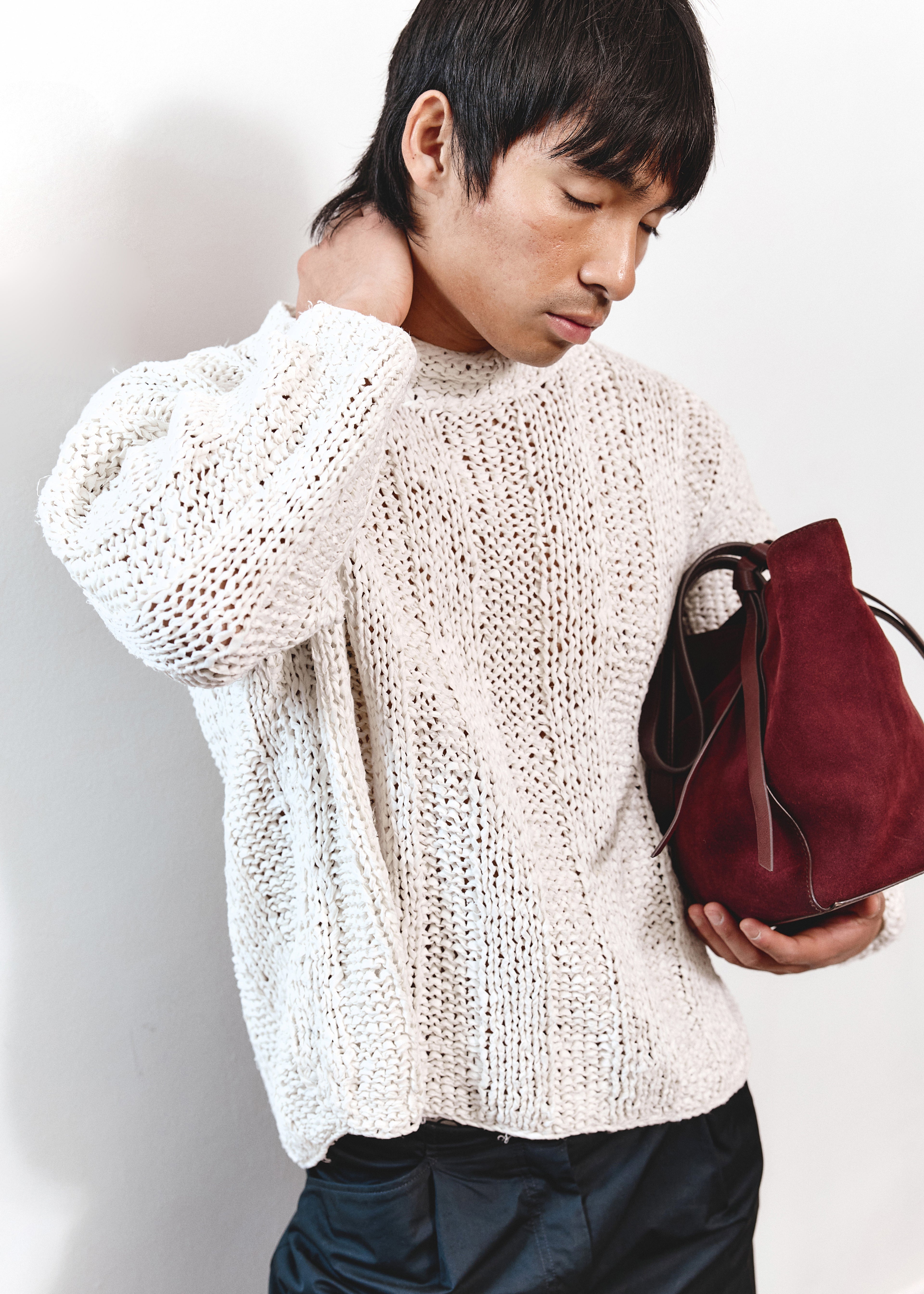 Ping Pong Knit - Cream