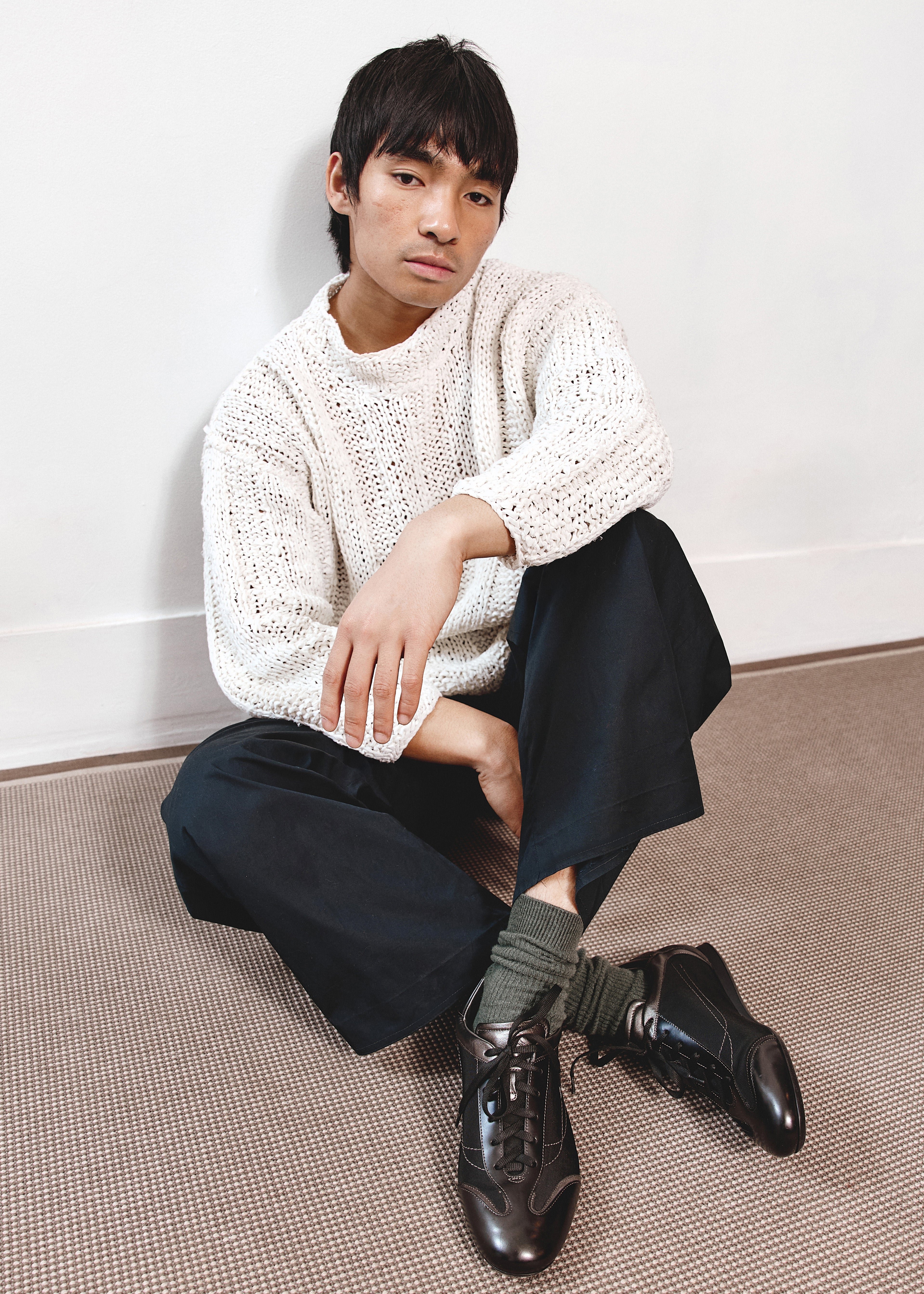 Ping Pong Knit - Cream