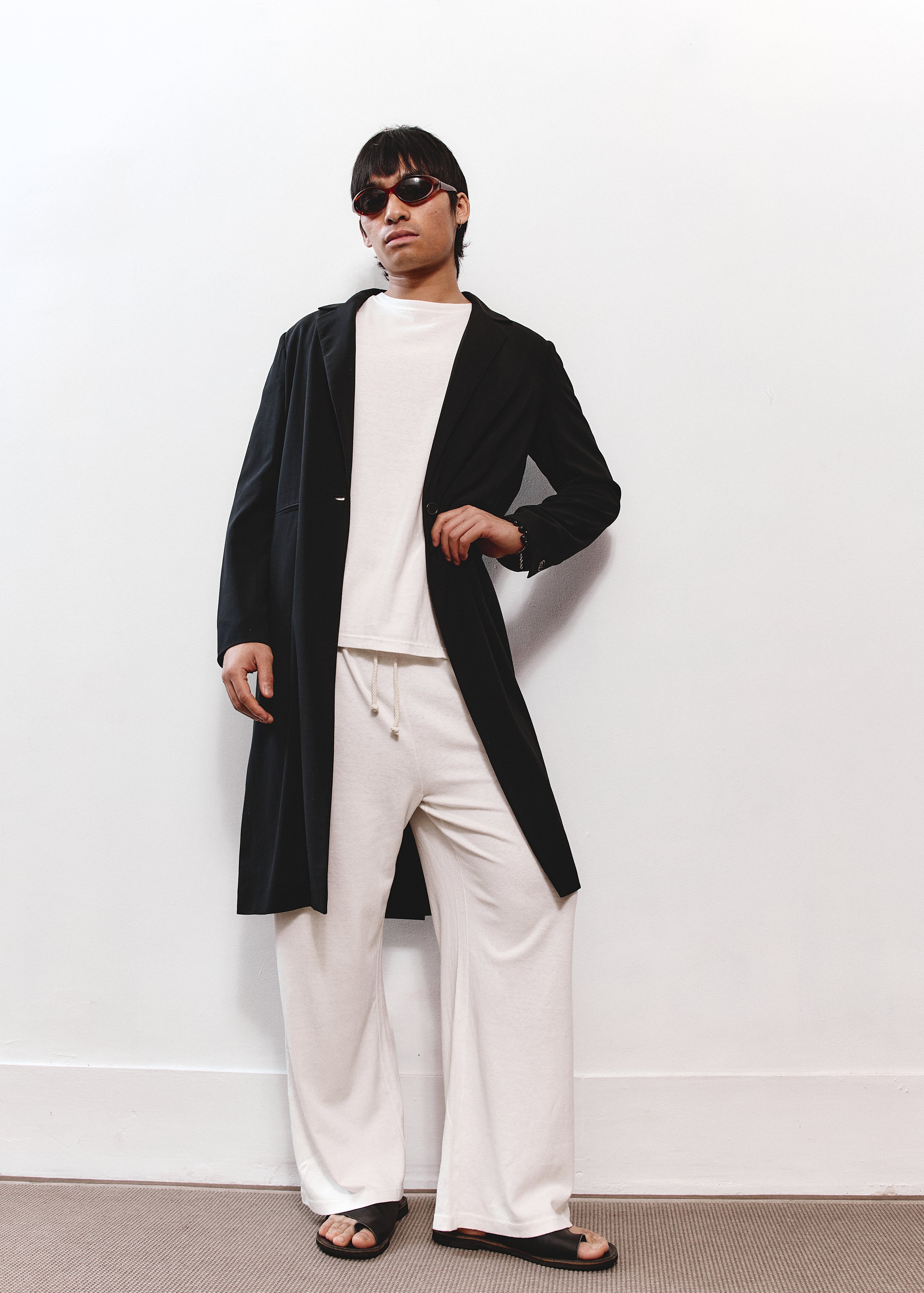 Emanuel Ungaro Lightweight Coat - Black