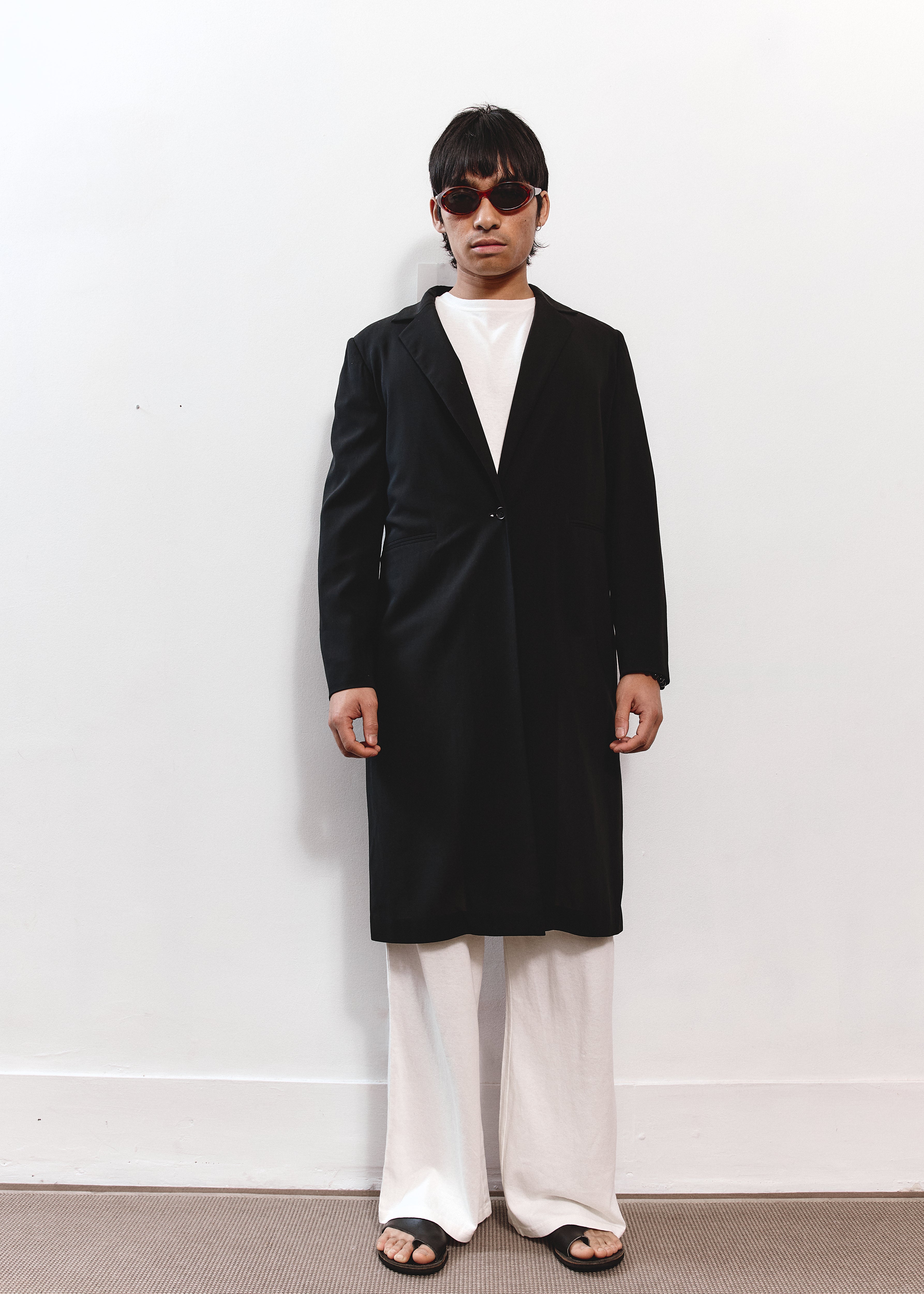 Emanuel Ungaro Lightweight Coat - Black