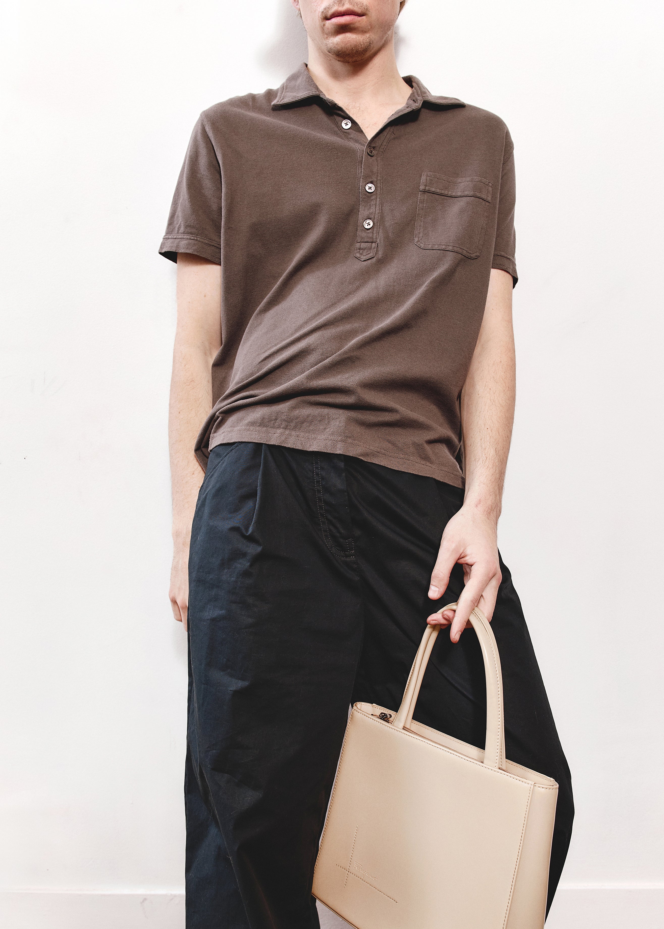 Ferragamo Vinyl Bag - Butter