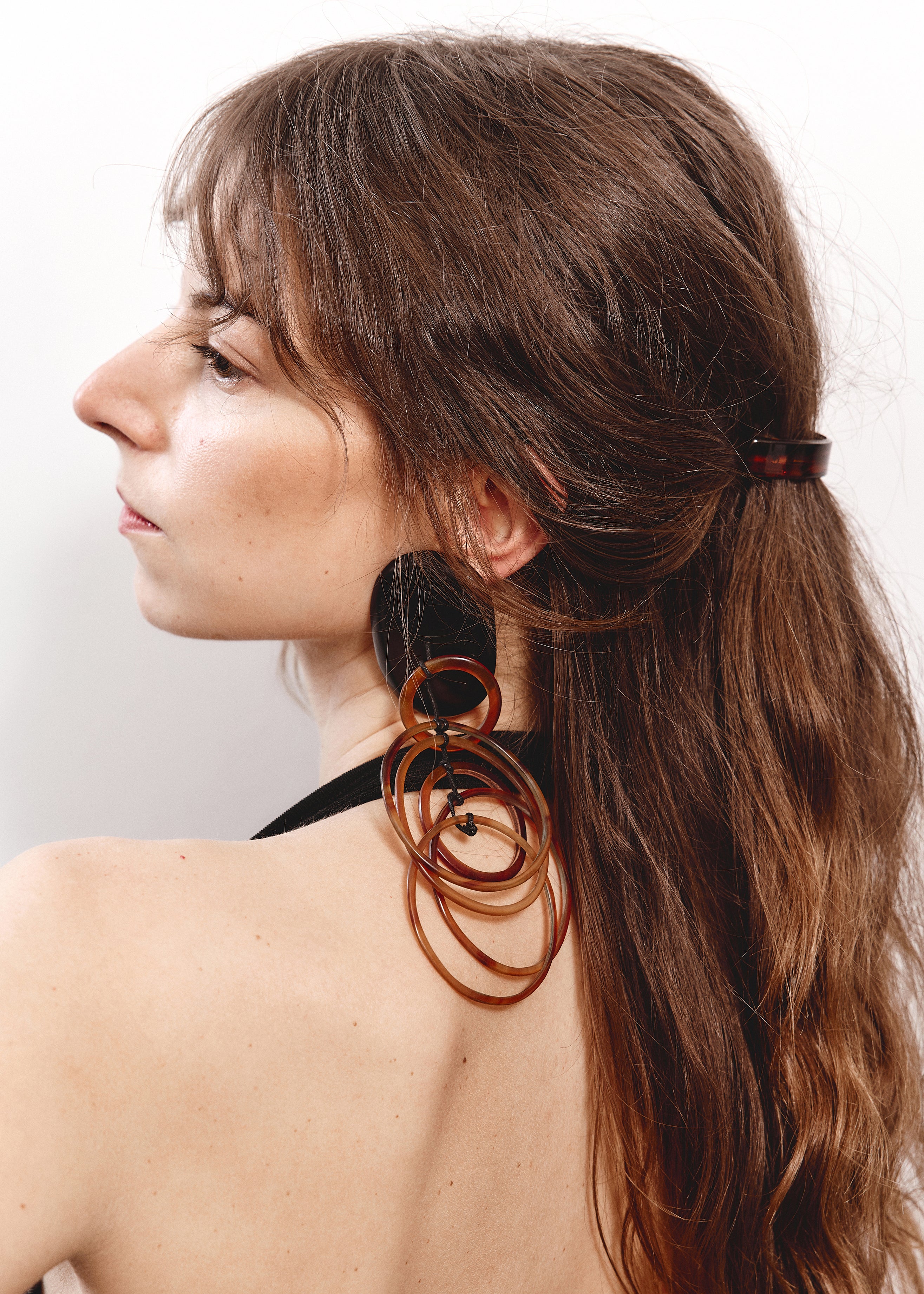 XL Looped Clip Ons - Tort