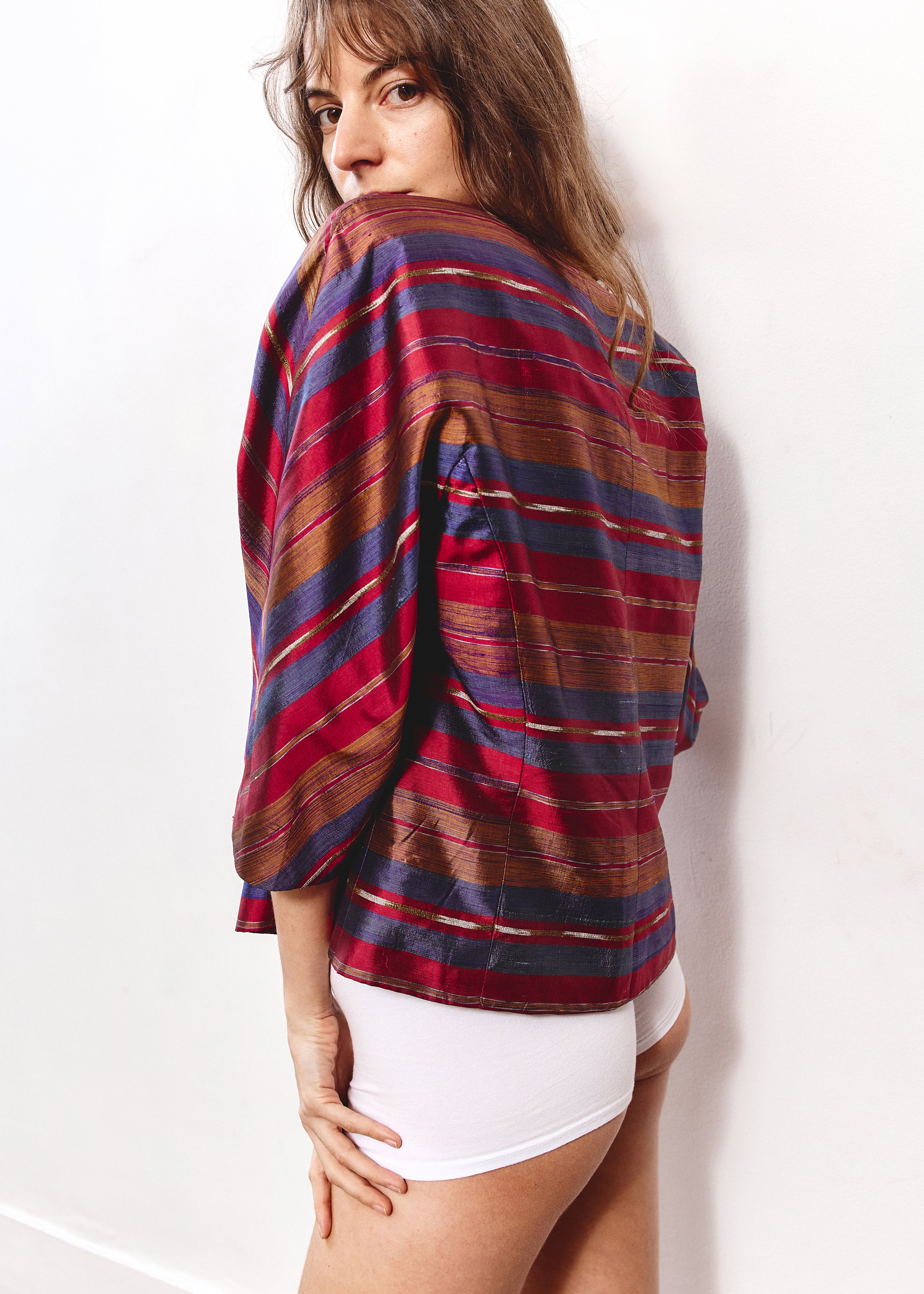 Carolyn Metallic Jacket - Multi