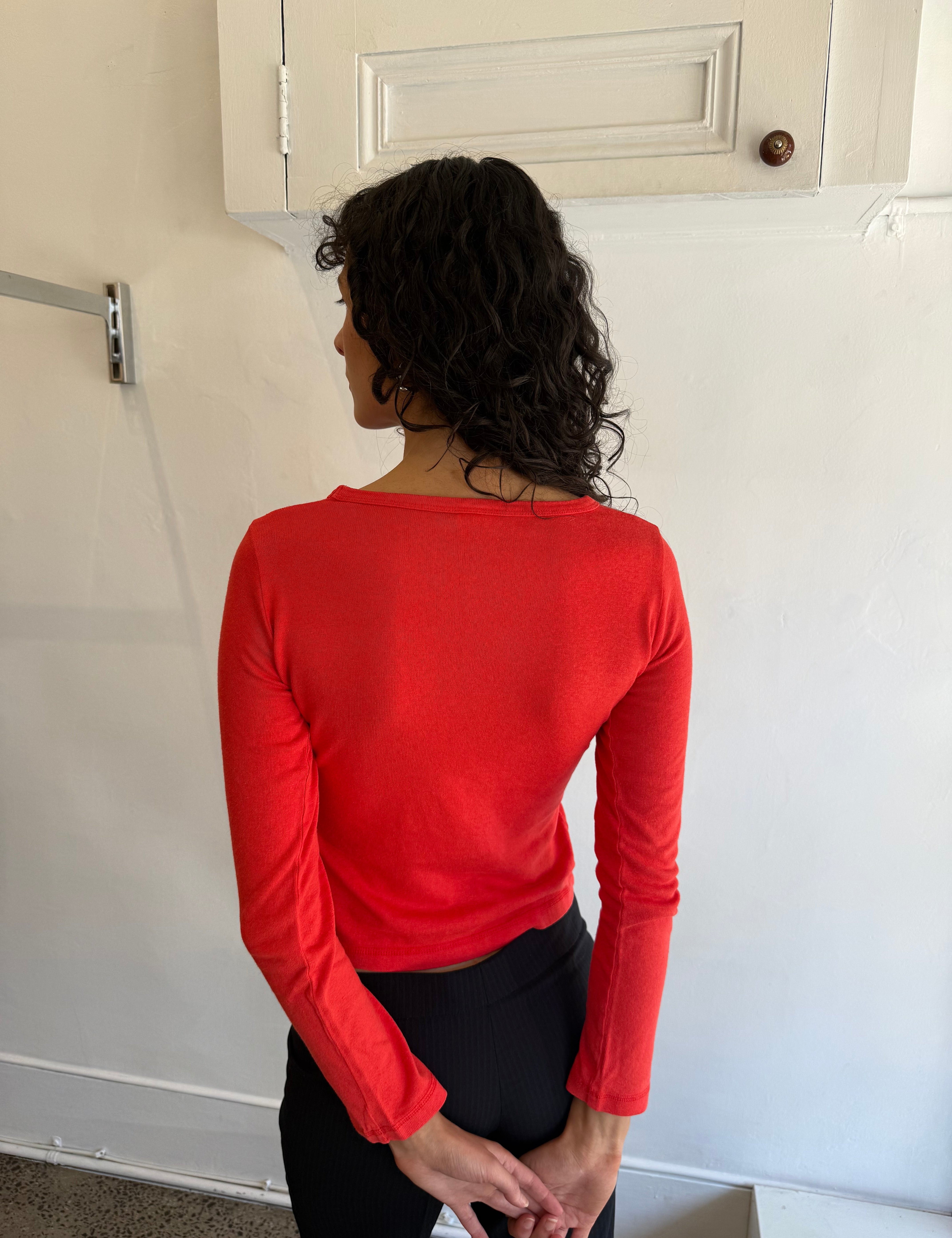 Buddy Mini Long Sleeve - Tomato