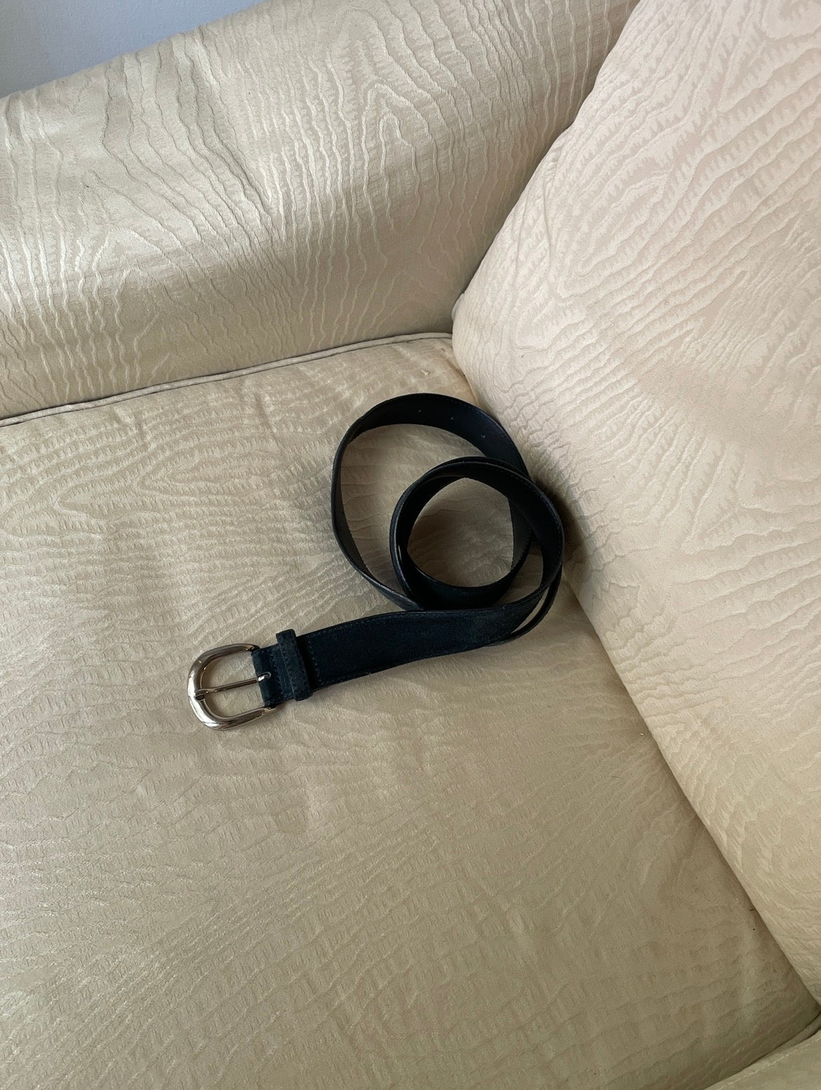 Ermenegildo Zegna Suede Belt - Dark Green