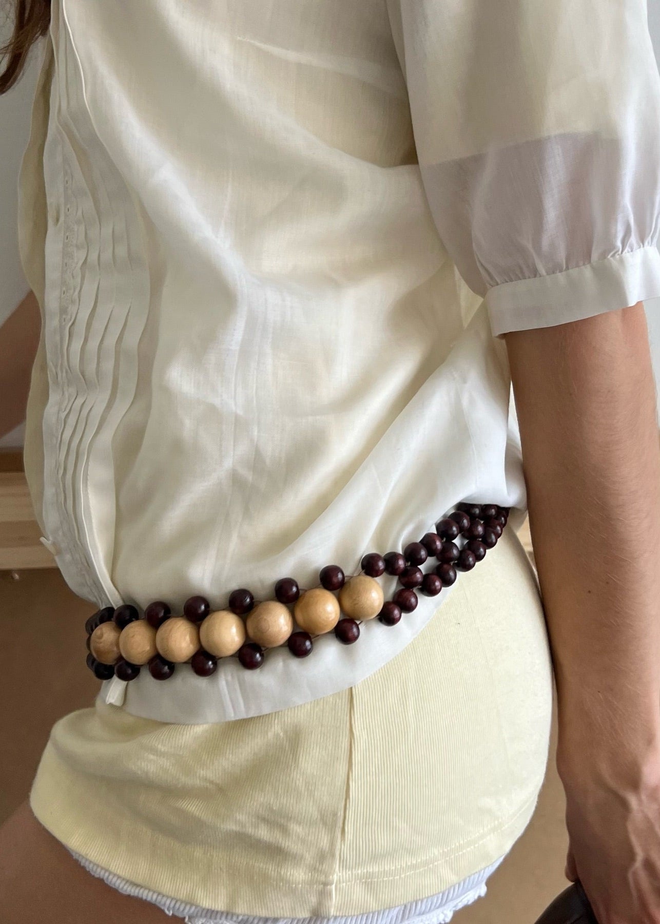 Talina Leizu Belt Medium - Brown/Natural