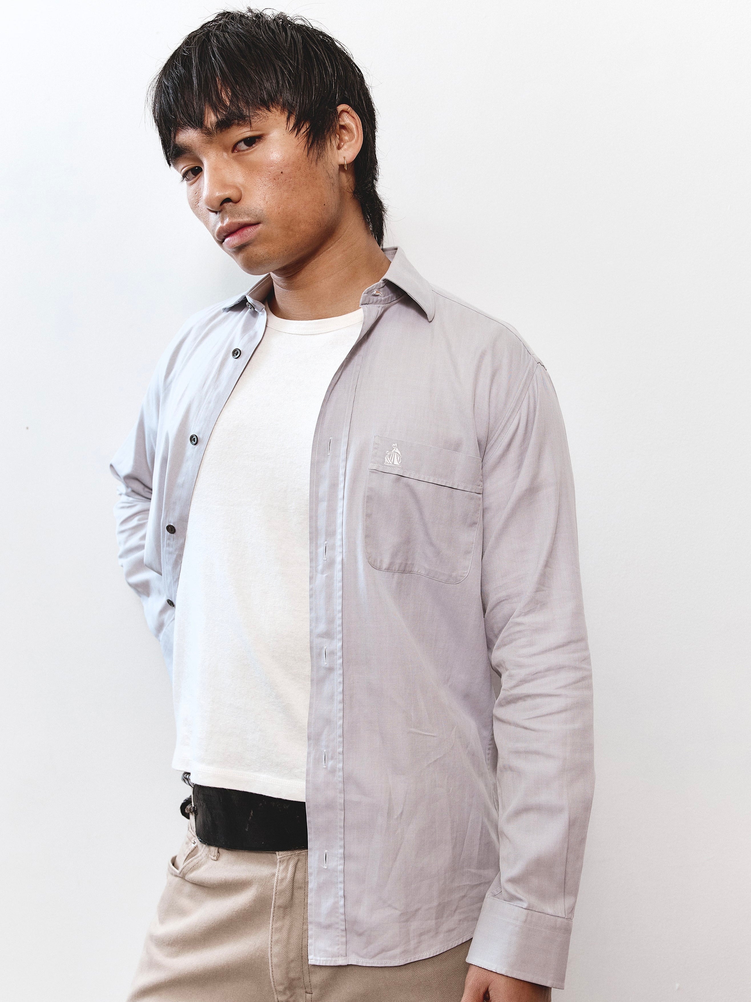 Lanvin Button Down - Light Blue