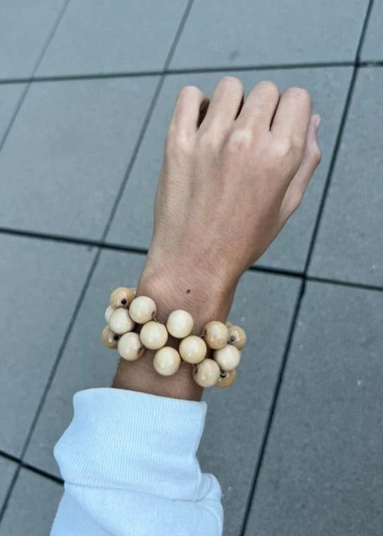 Talina Mori Big Bracelet - Natural