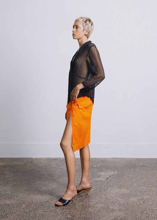 Vacenza Skirt - Tangerine