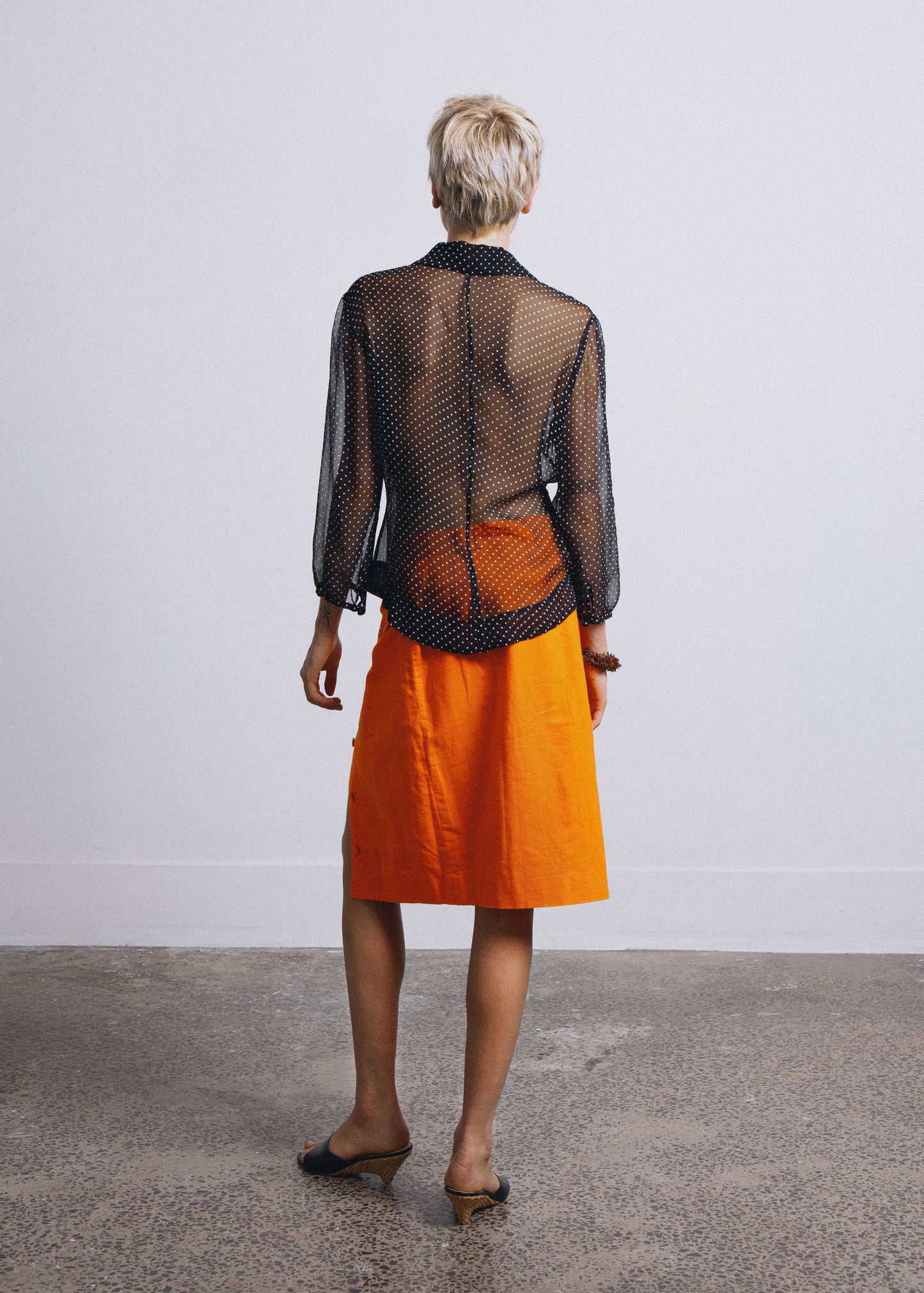 Vacenza Skirt - Tangerine