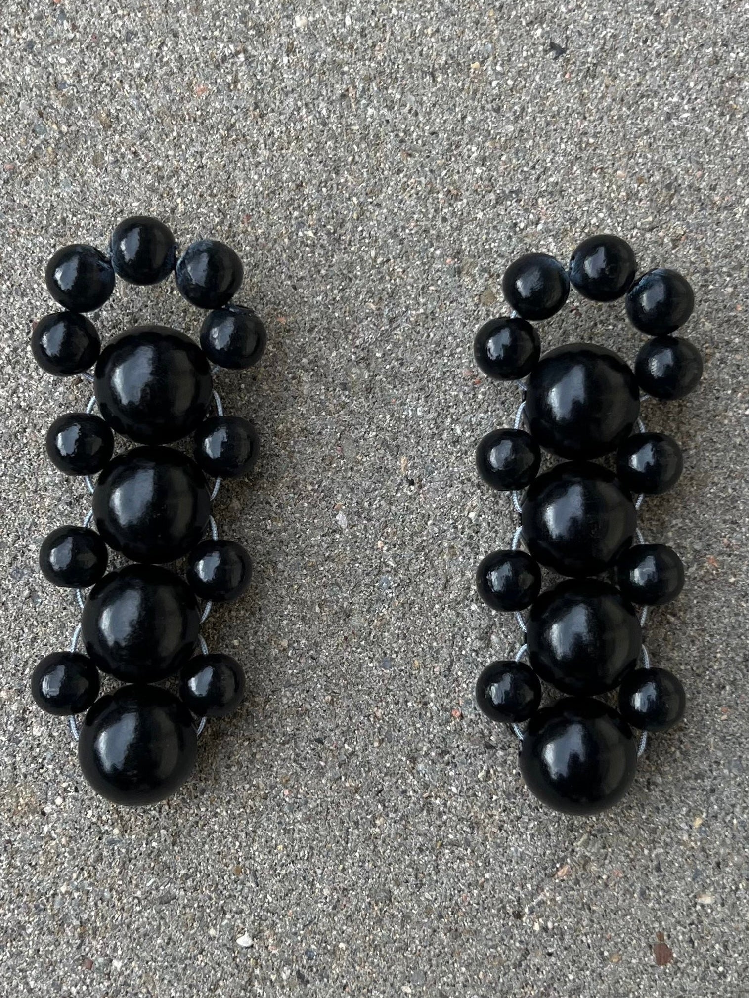 Talina Bombyx Earrings - Black