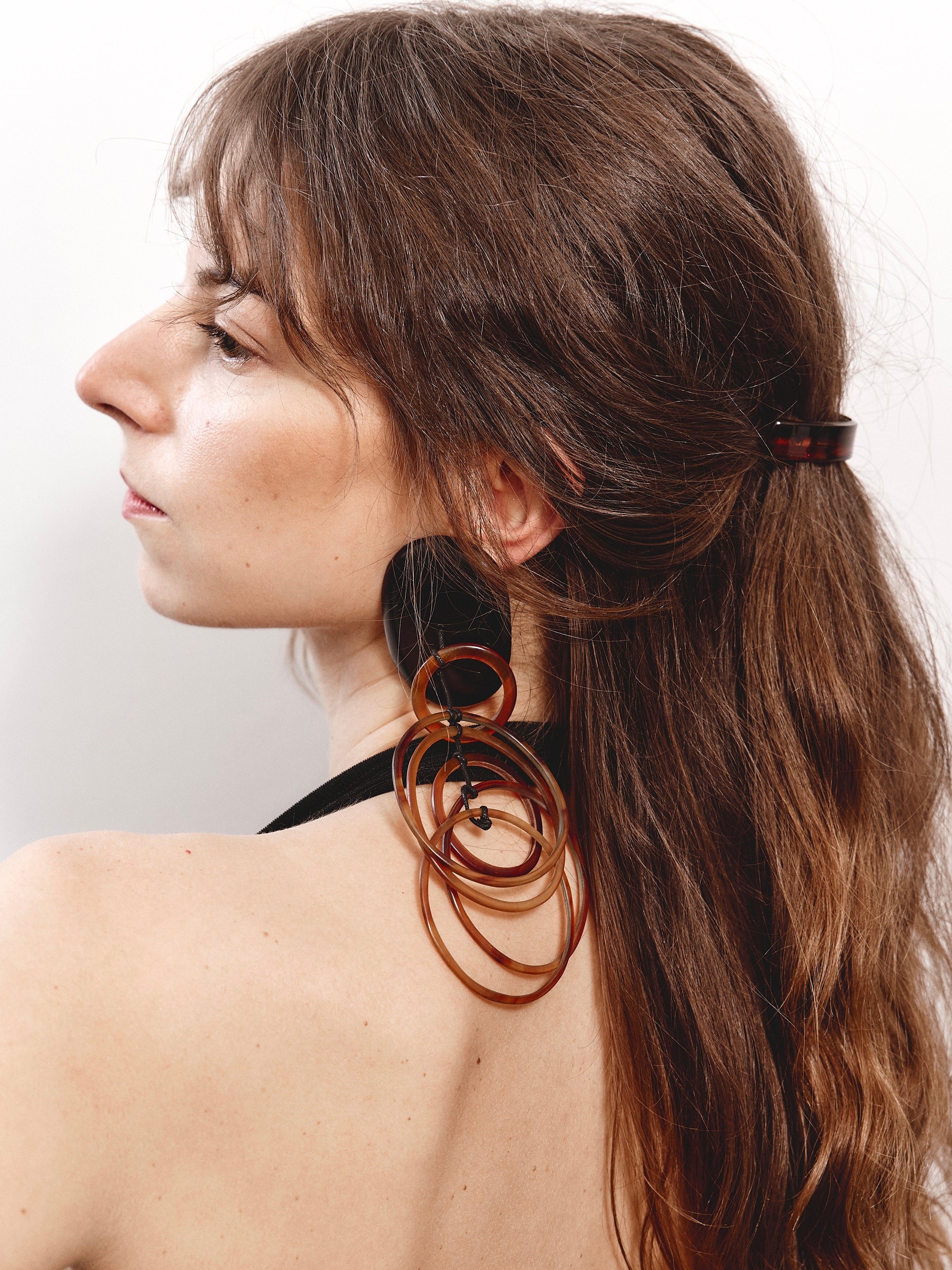 XL Looped Clip Ons - Tort