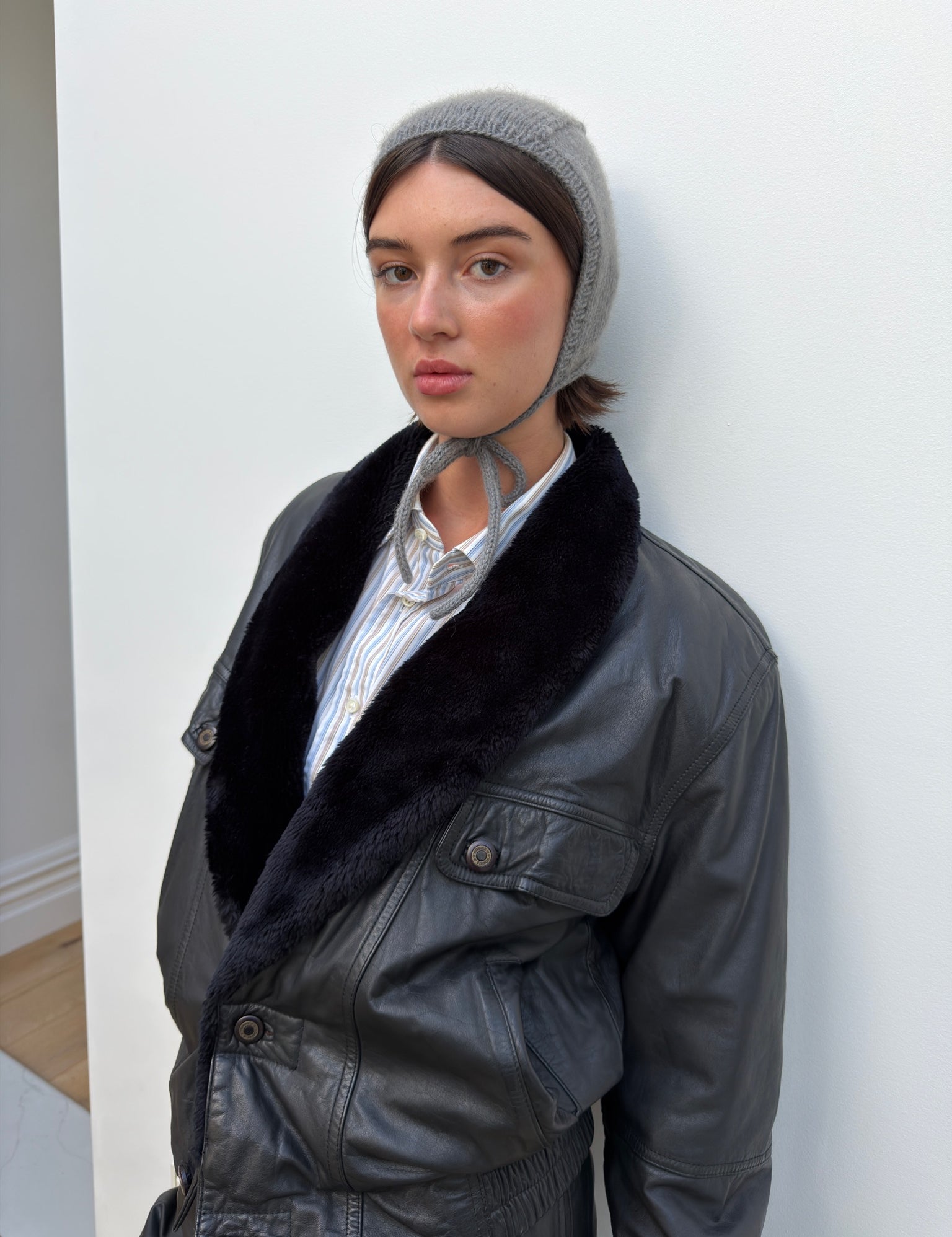 Bonnie Wroe Bonnet - Grey