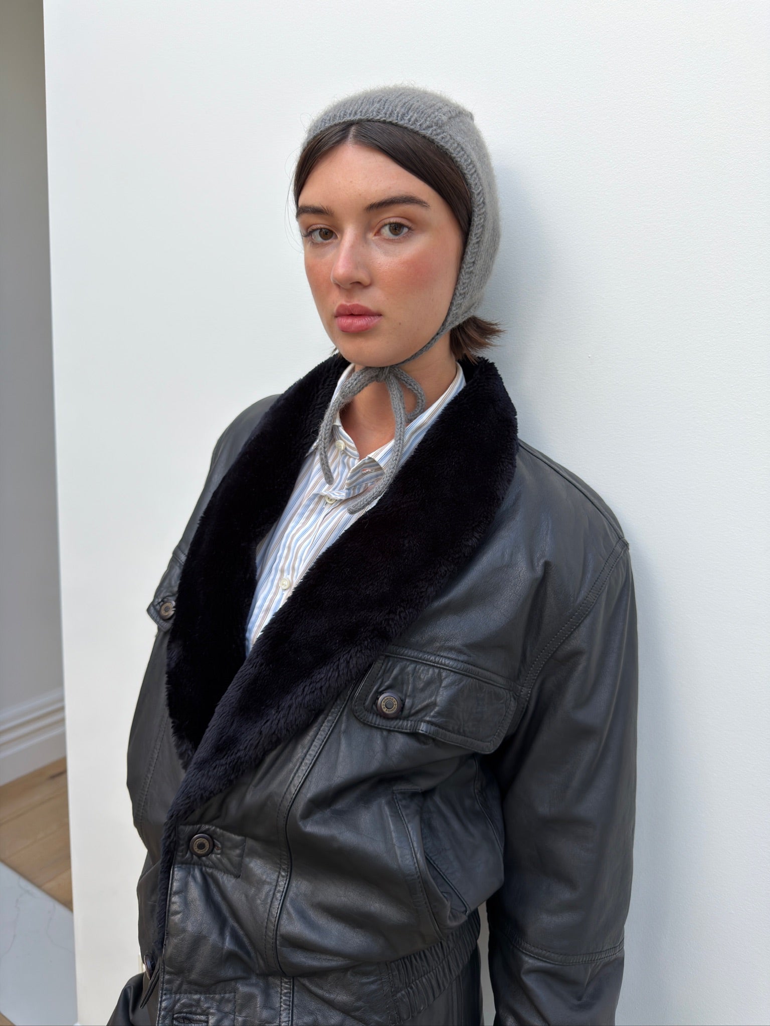 Bonnie Wroe Bonnet - Grey