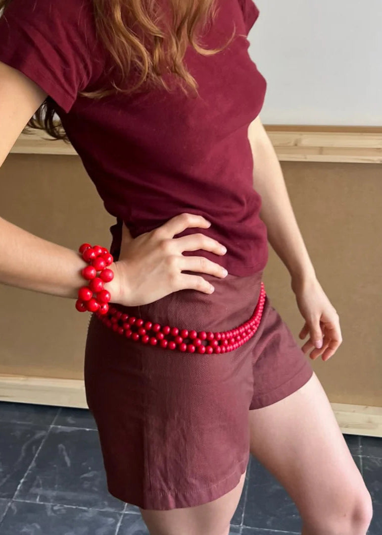 Talina Mori Bracelet Big - Red