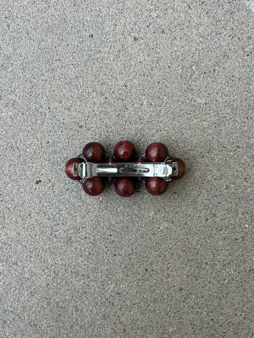 Talina Mori Big Hair Clip - Brown