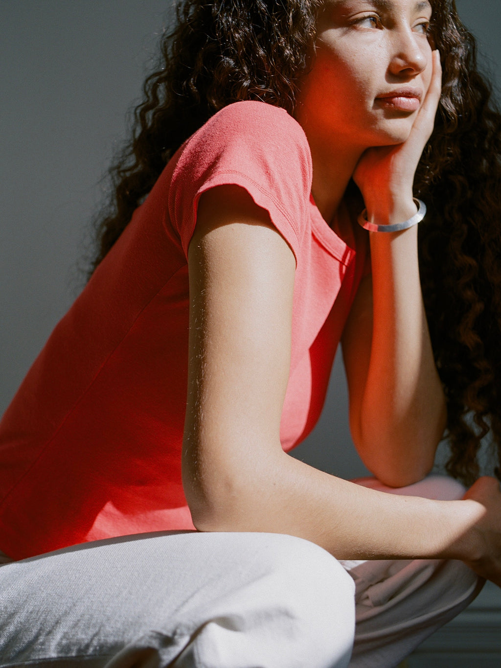 Buddy Mini Tee - Tomato