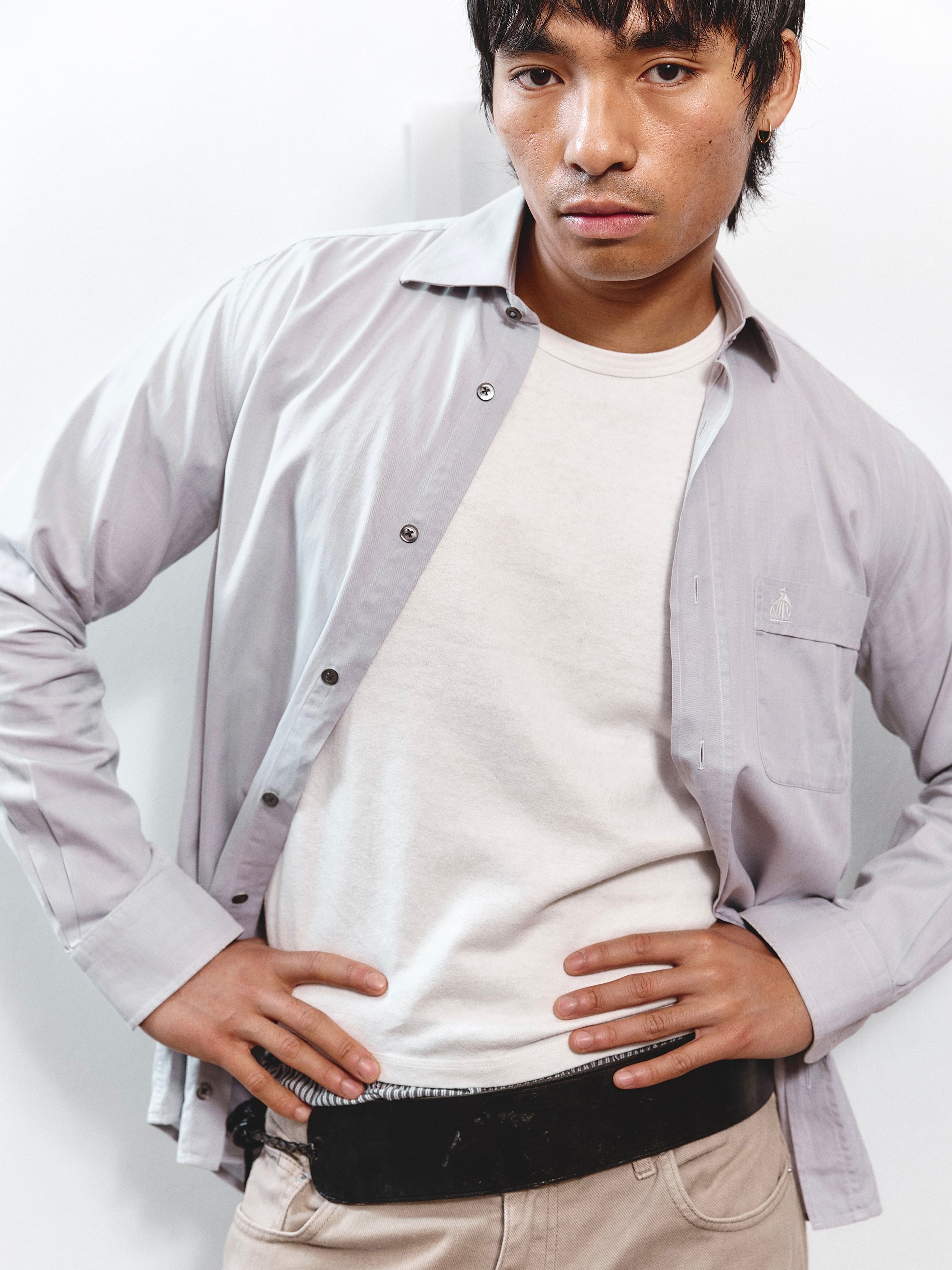 Lanvin Button Down - Light Blue