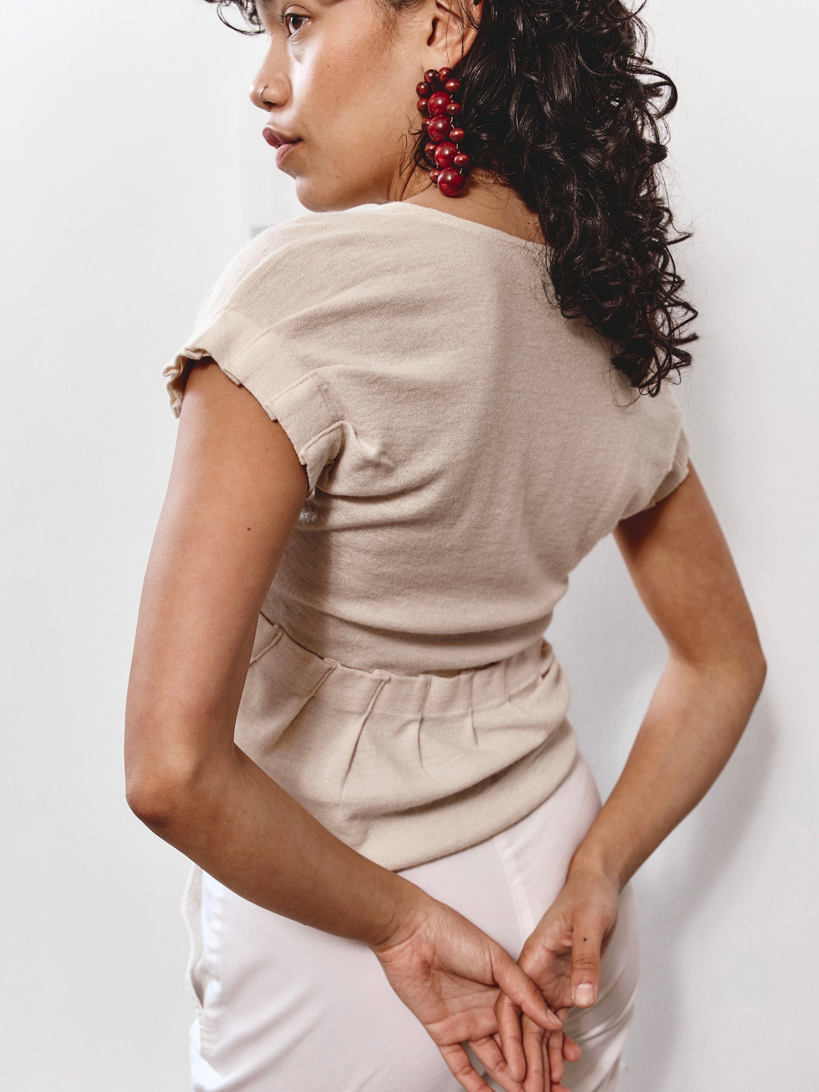 Emporio Armani Knit Top - Cream