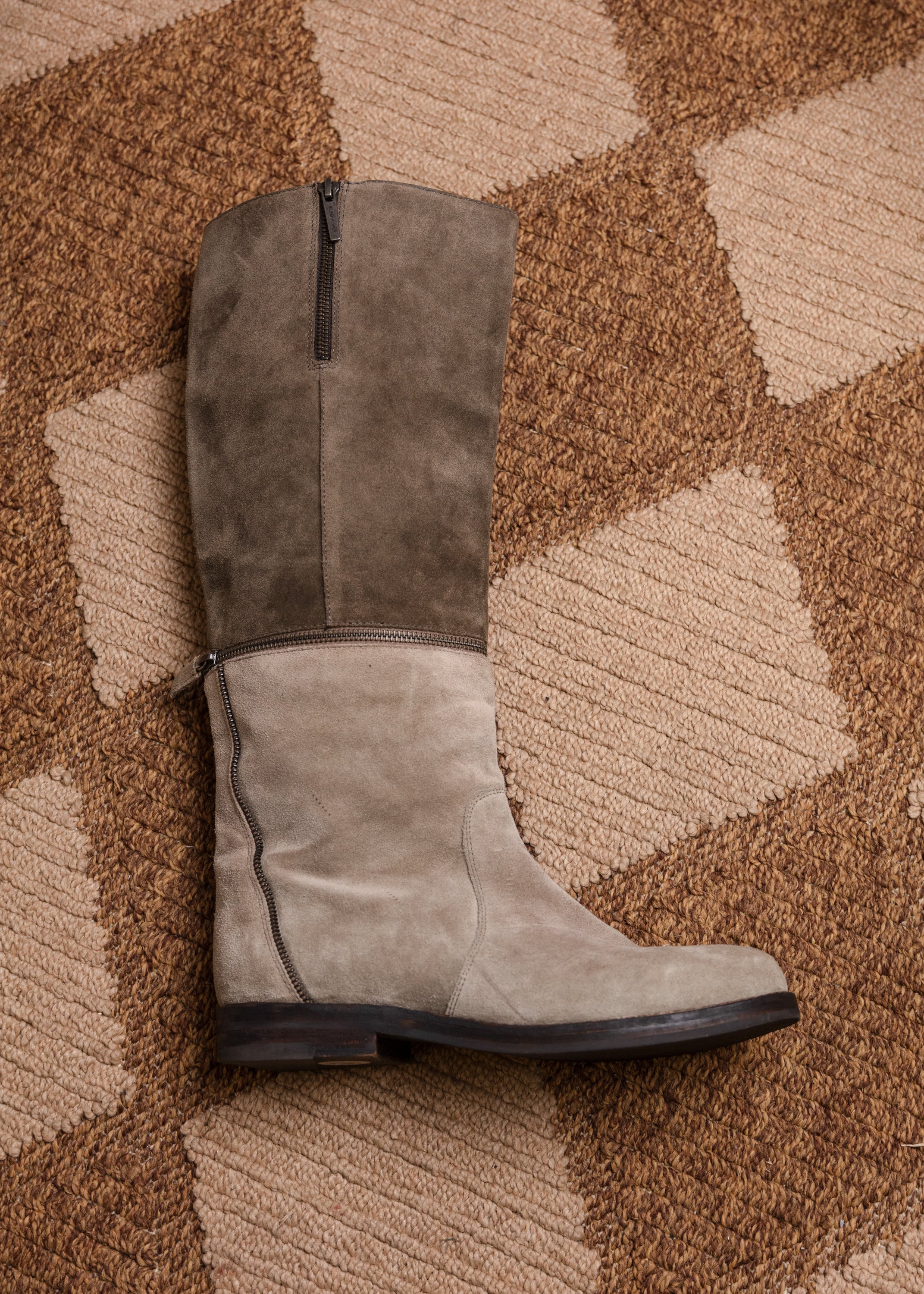 Eileen Fisher Zip Off Boots - Sage
