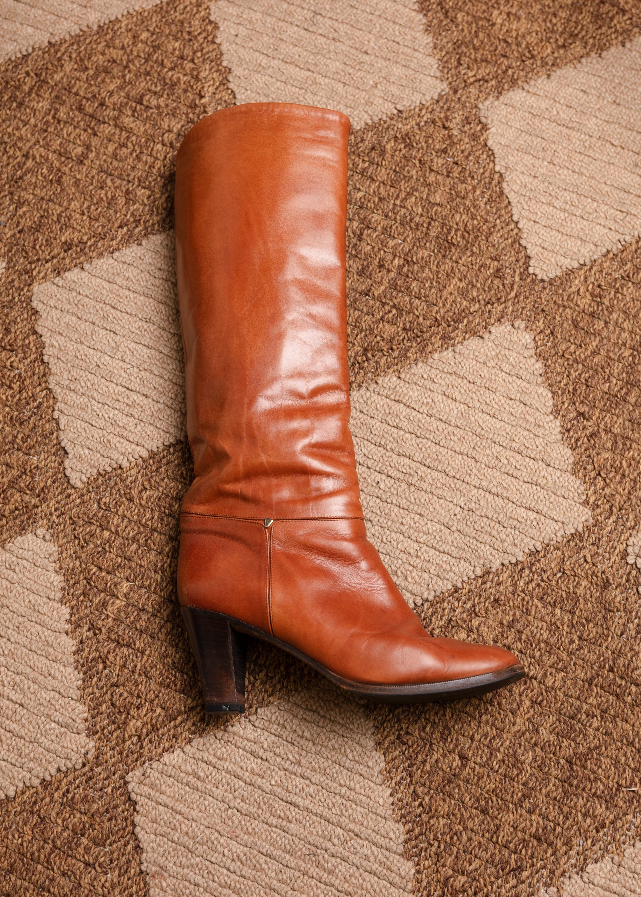 Zuin Heeled Boots - Brown