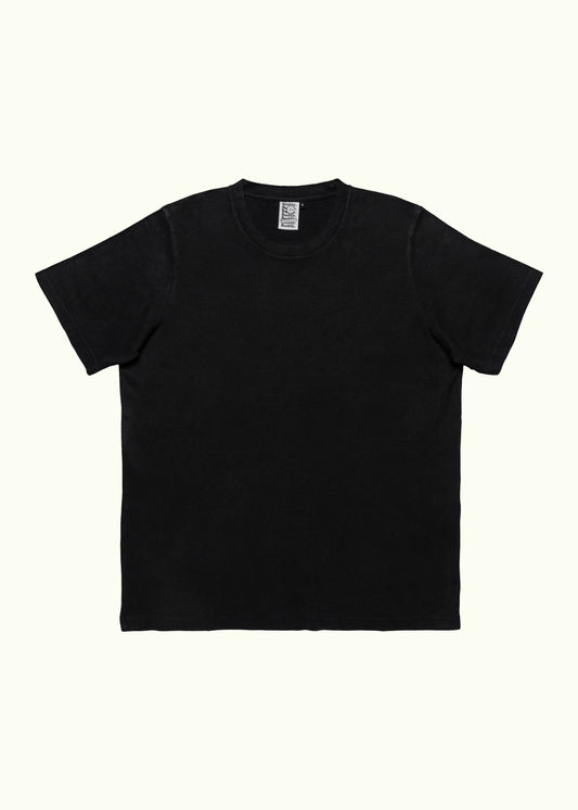 Buddy Hemp Goods Classic Tee Black Flatlay Front