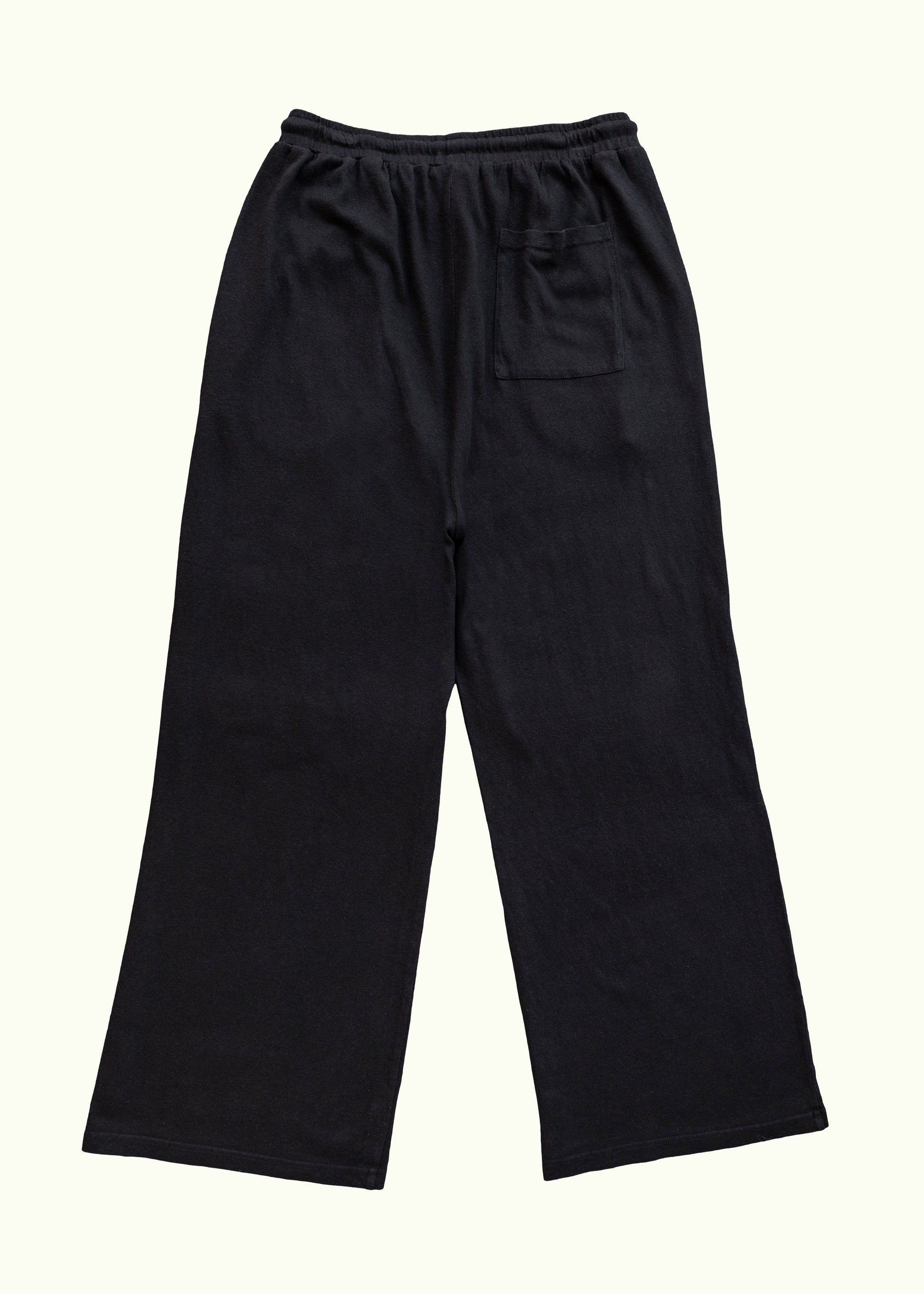 Buddy Hemp Goods Tee Pants Black Flatlay Back