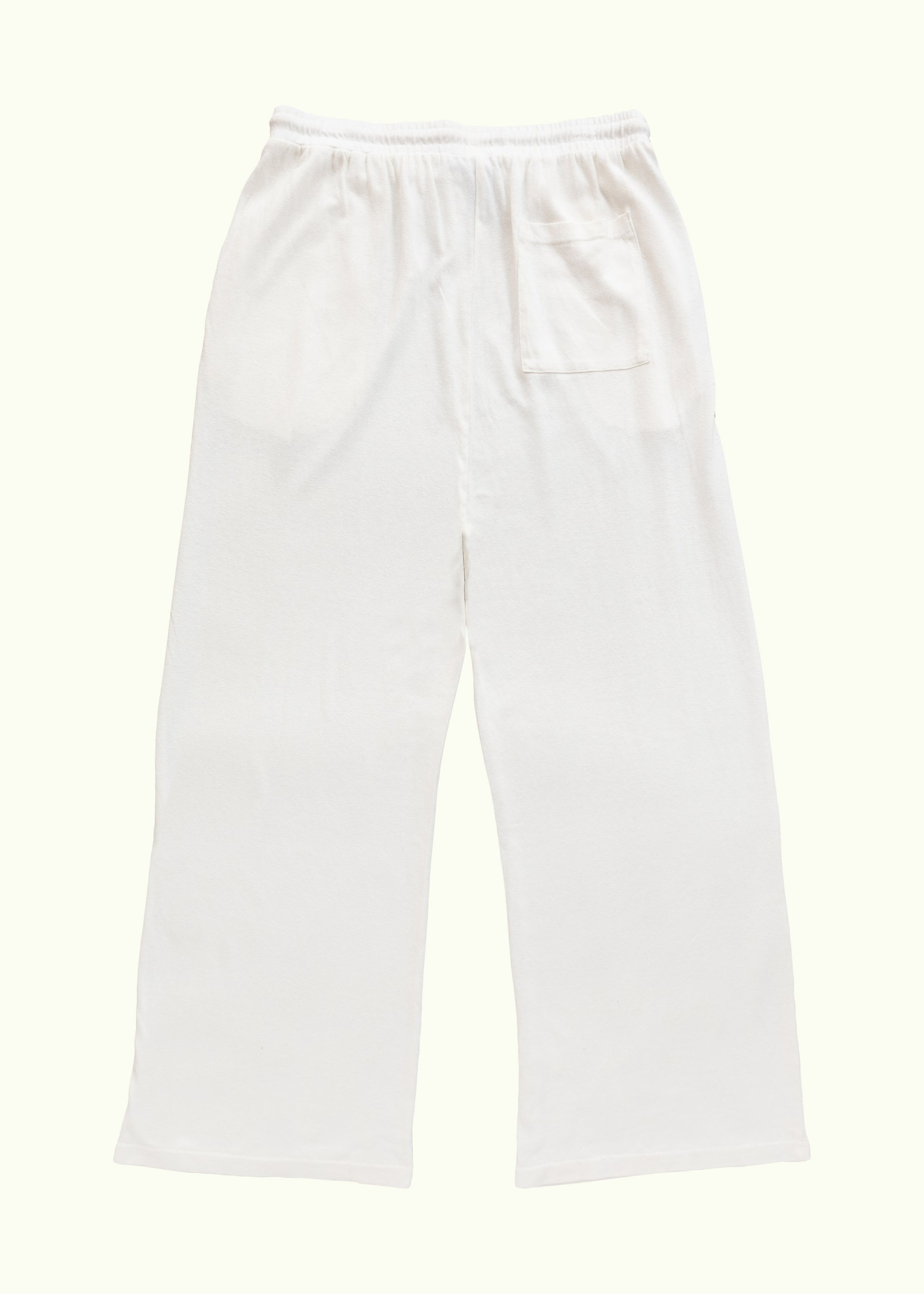 Buddy Hemp Goods Tee Pants Off White Flatlay Back