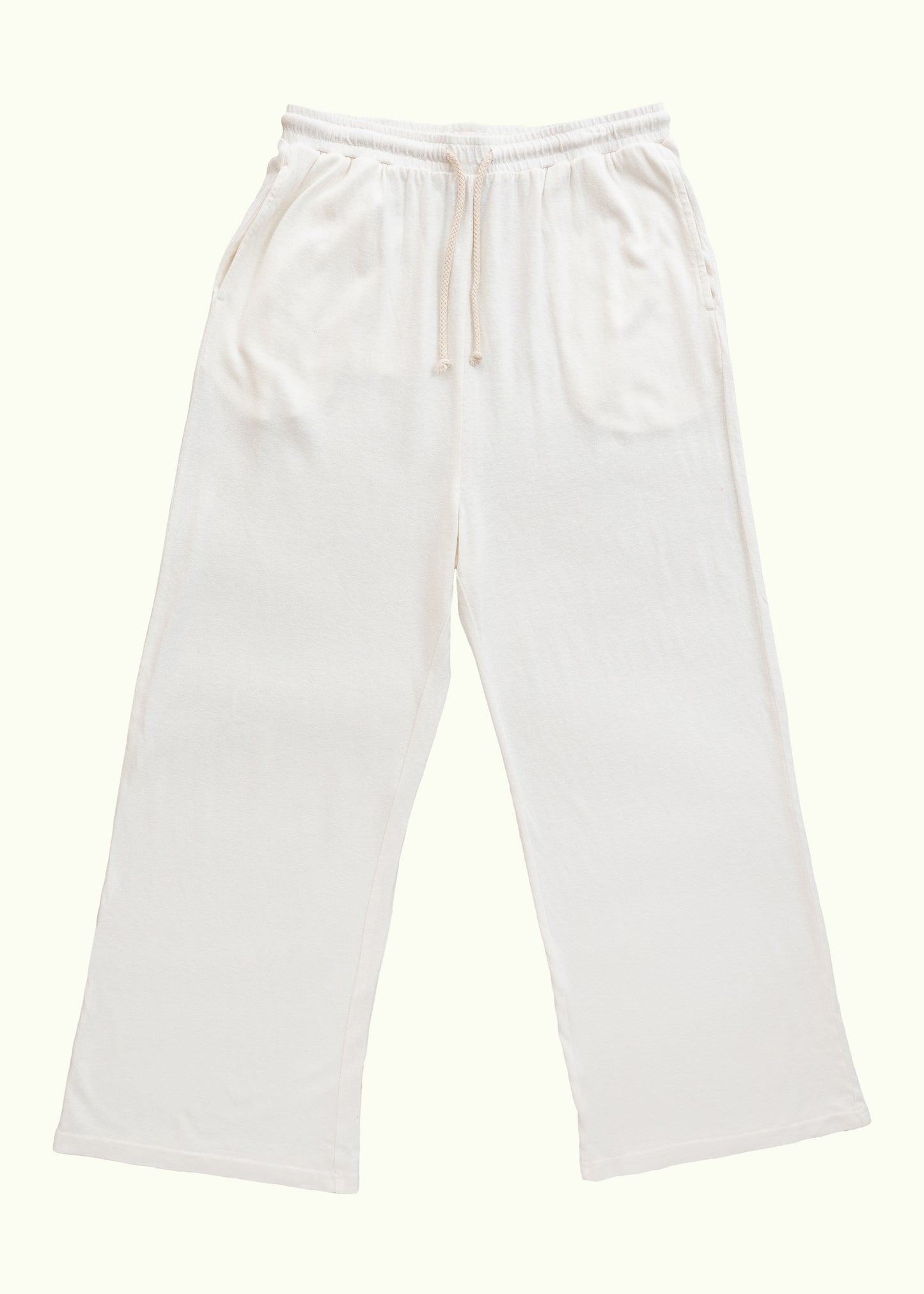 Buddy Hemp Goods Tee Pants Off White Flatlay Front