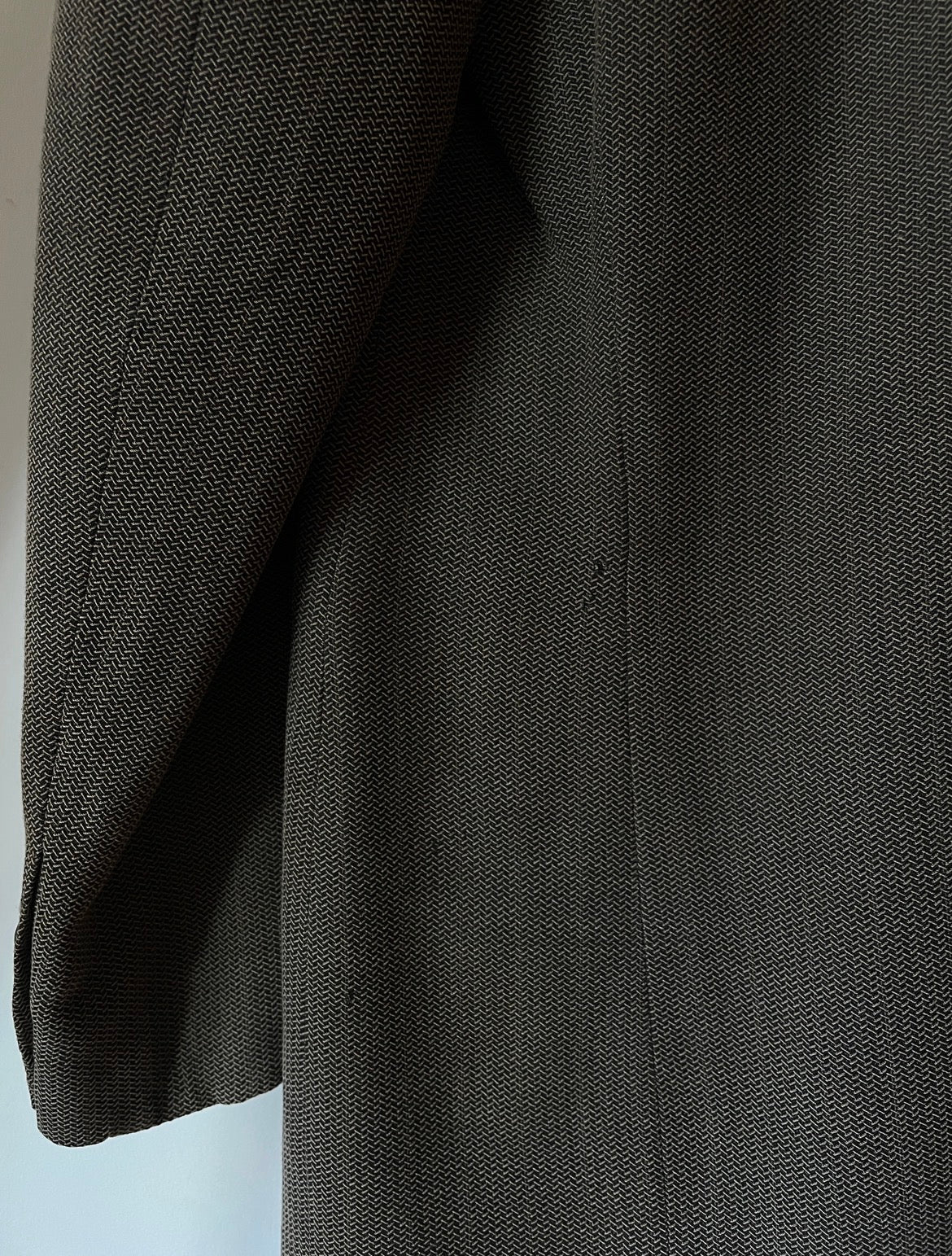 Donna Karan Textured Blazer - Green