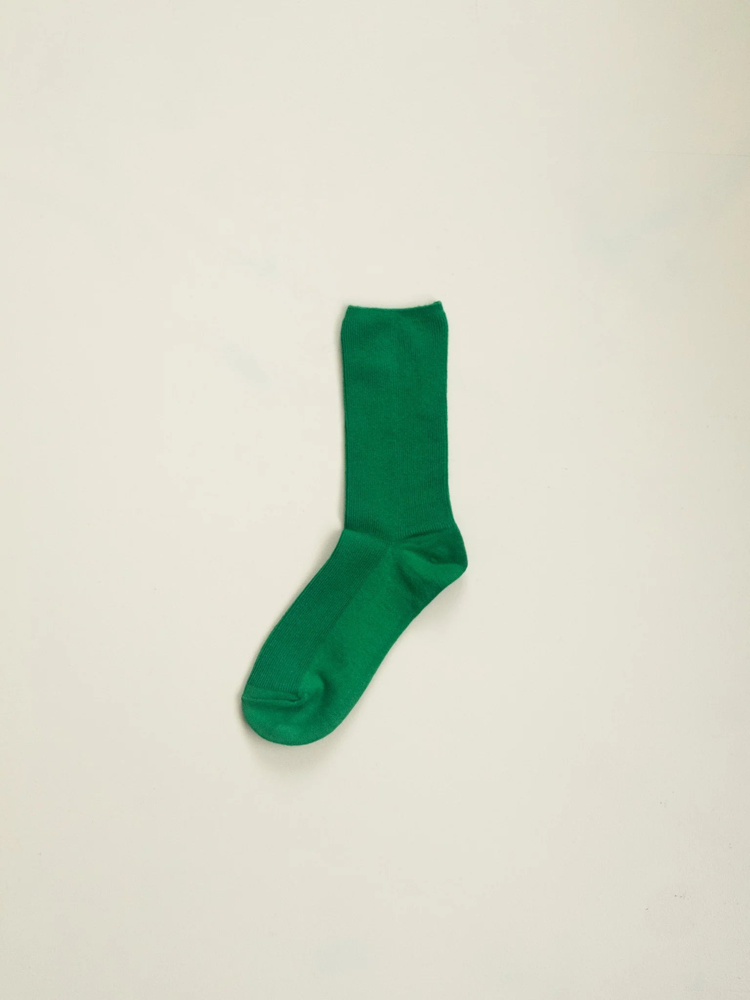 Common Garden Fine Ribbed Socks - Emerald