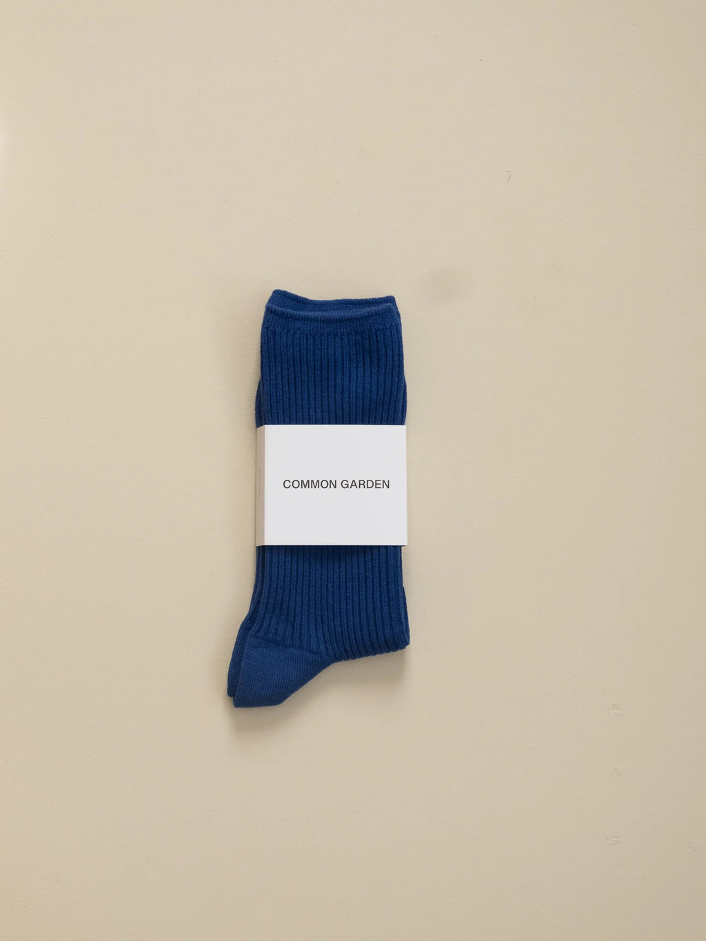 Common Garden Cotton Ribbed Socks - French Blue