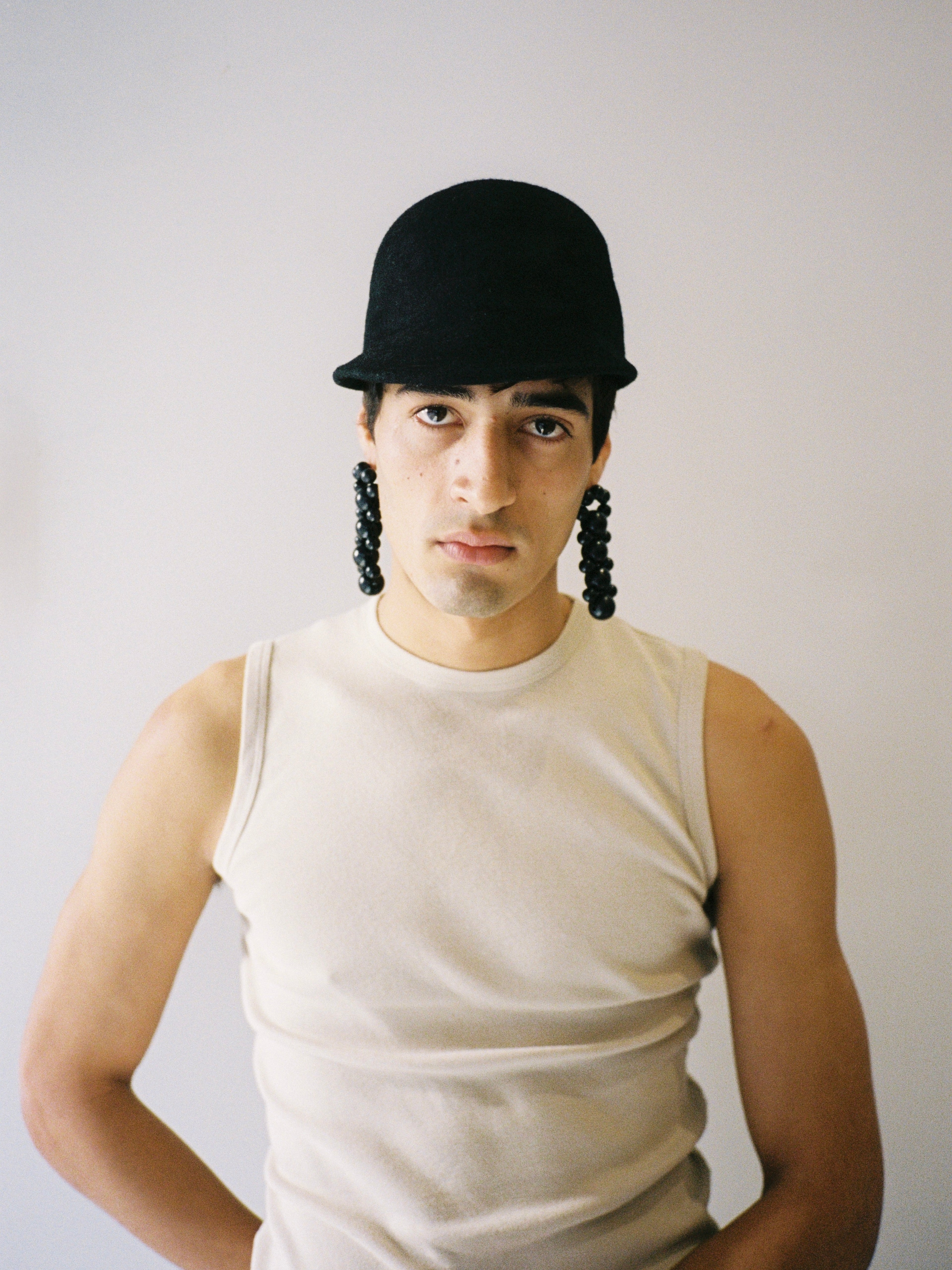 Talina Bombyx Earrings - Black