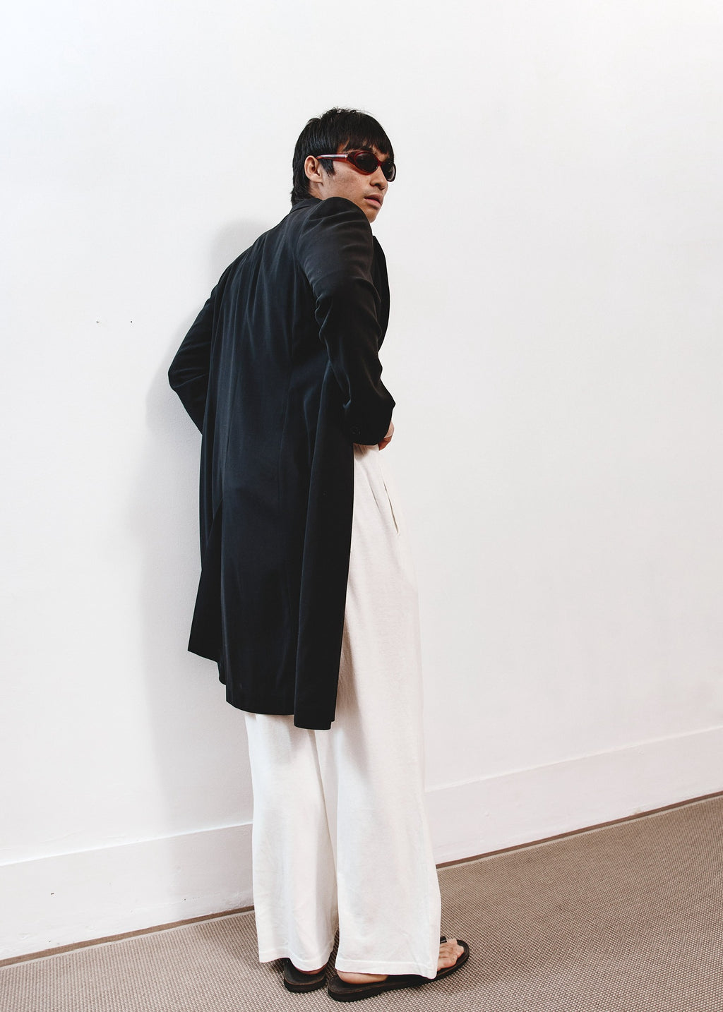 Emanuel Ungaro Lightweight Coat - Black