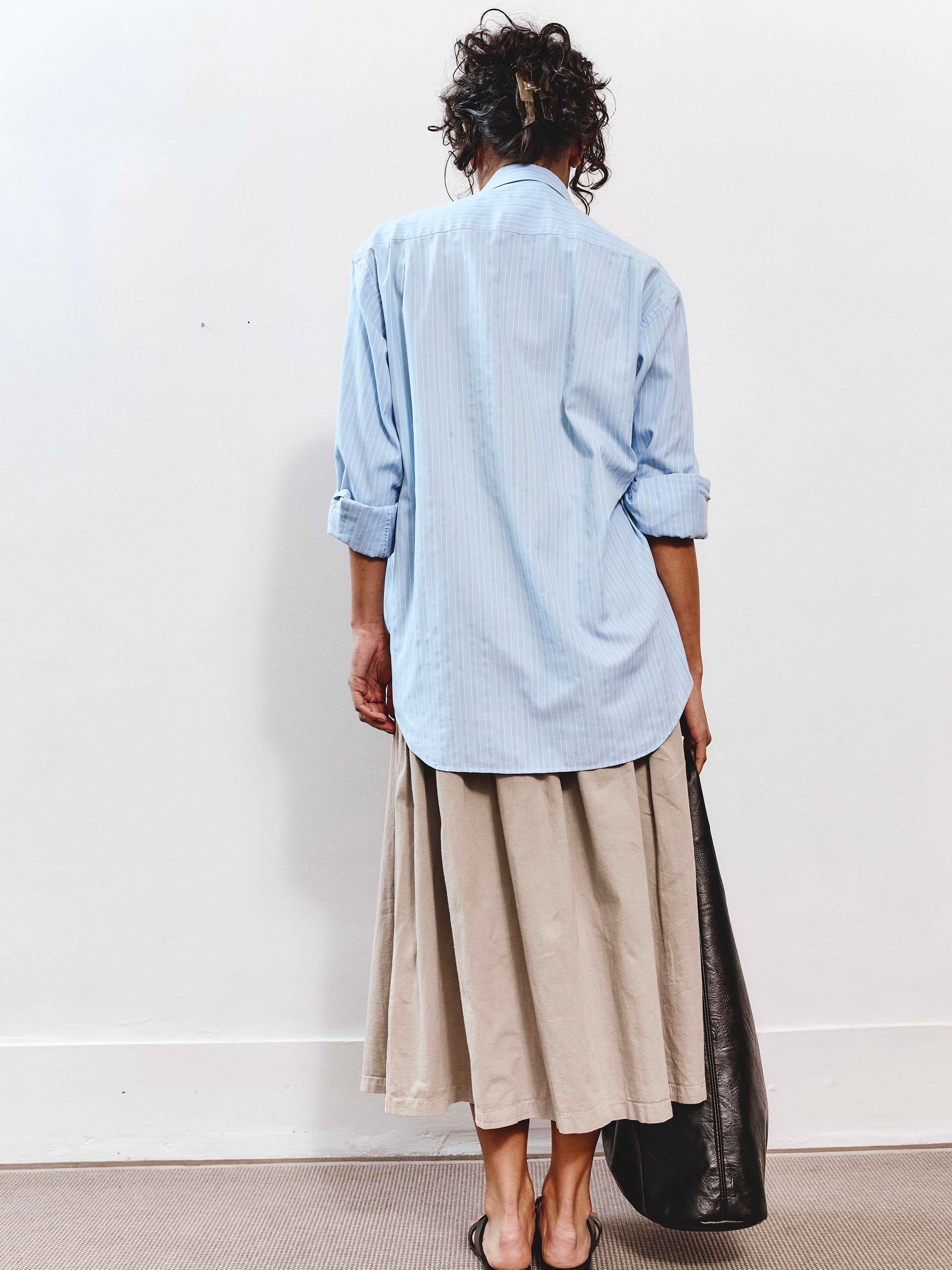 Le Garage Drop Waist Skirt - Khaki