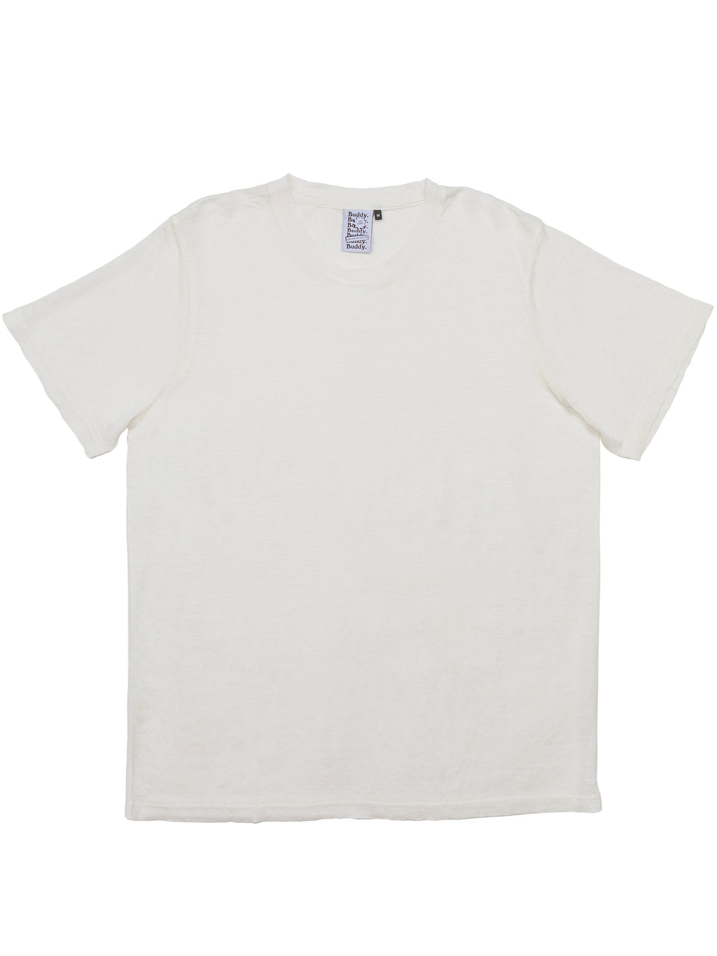 Buddy 100% Hemp Classic Tee - White