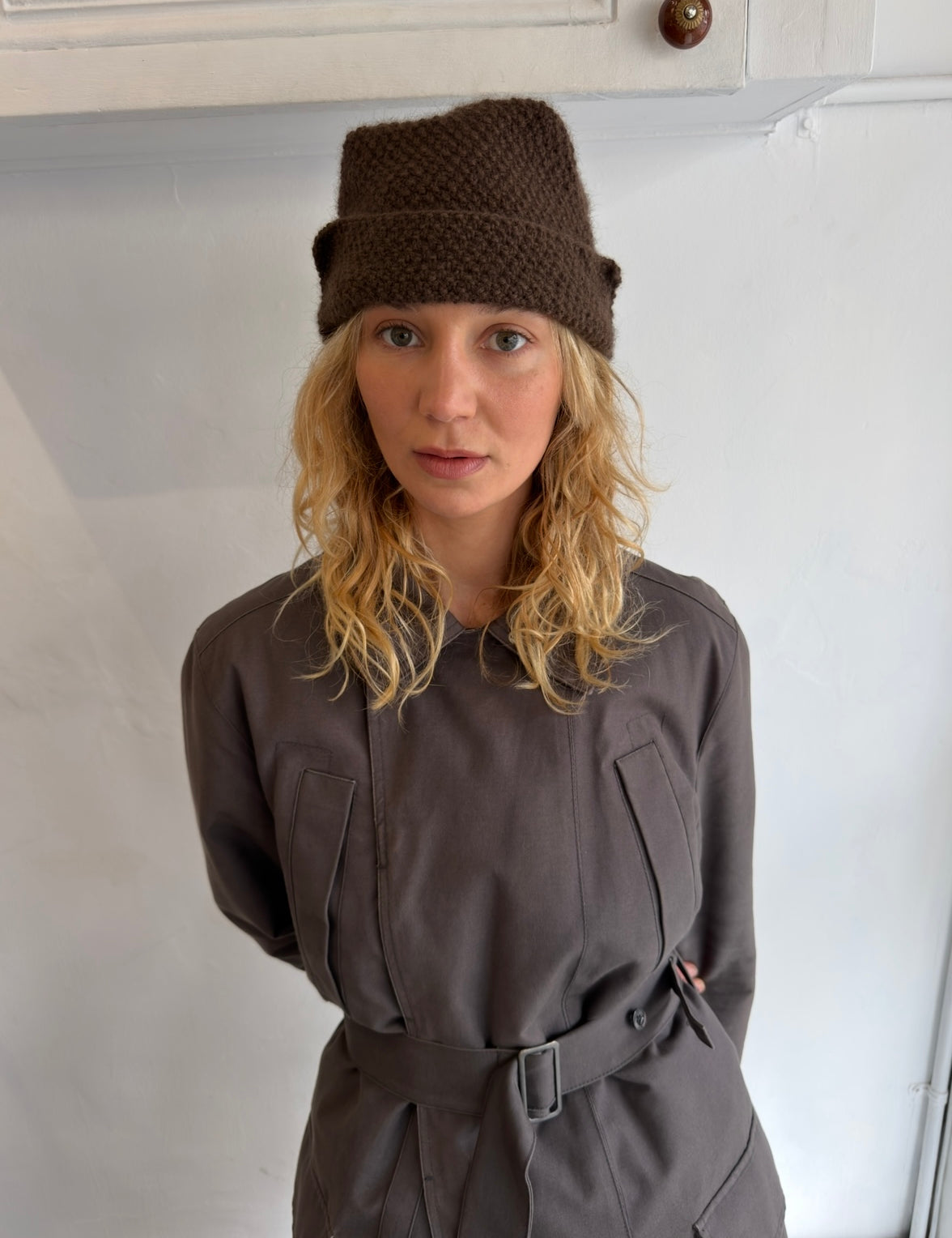 Bonnie Wroe Ted Hat - Chocolate