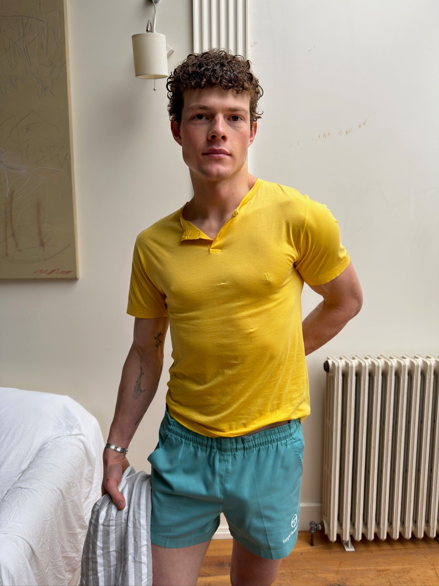 Sergio Tacchini Mini Shorts - Teal